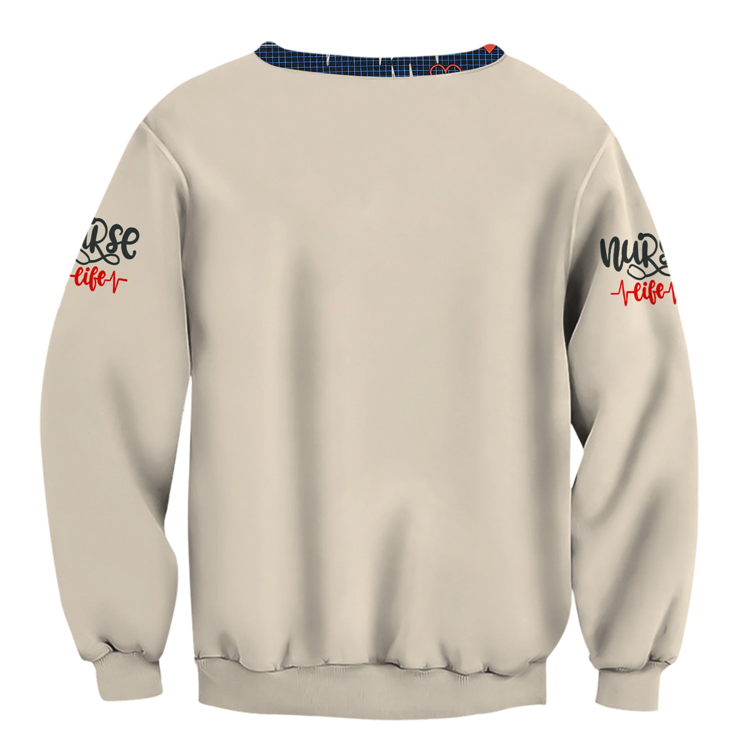 Go With The Flow Nurse Medical Scrub Shirt - Custom Funny Heart Anatomy Design for RN LPN CNA - Gift for Healthcare Workers