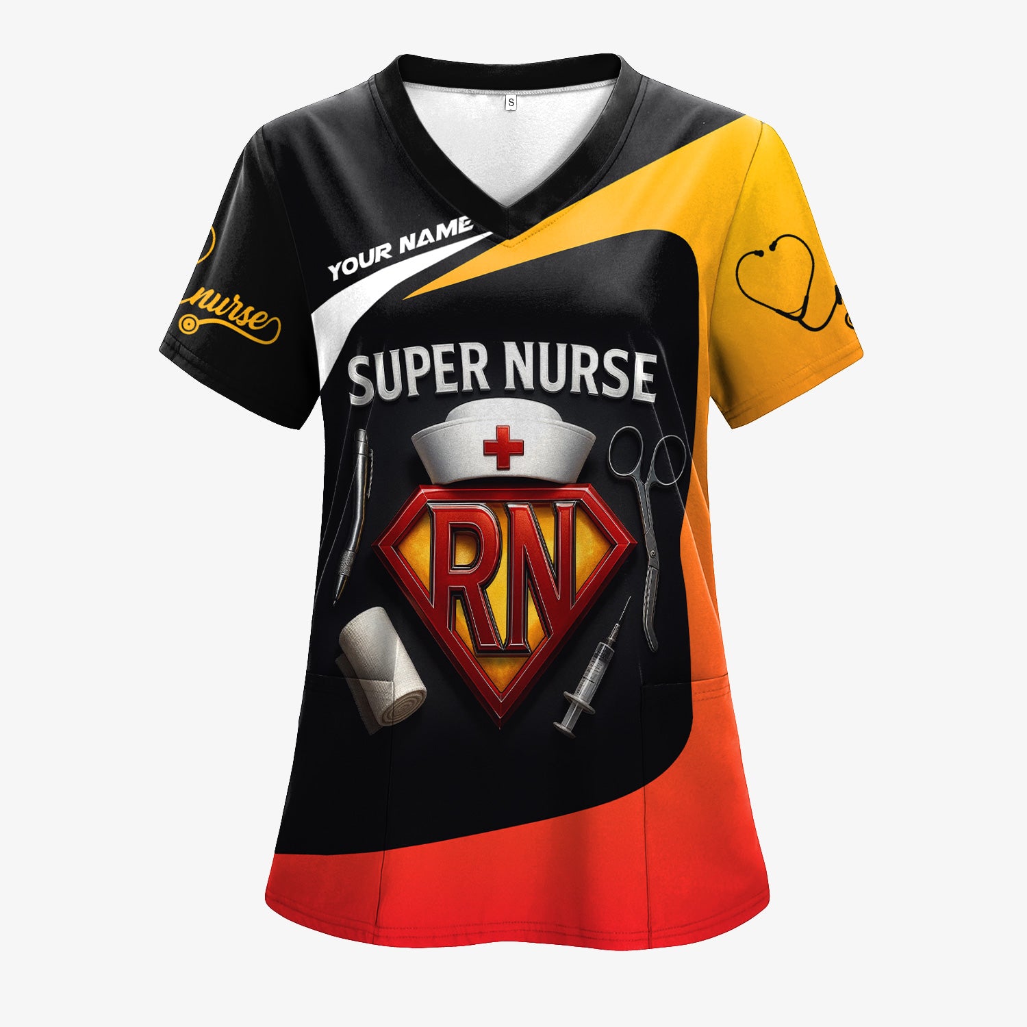 Personalized Super Nurse RN Shirt - Funny Hero Nurse Gift For Women - Gifts For A New Registered Nurse