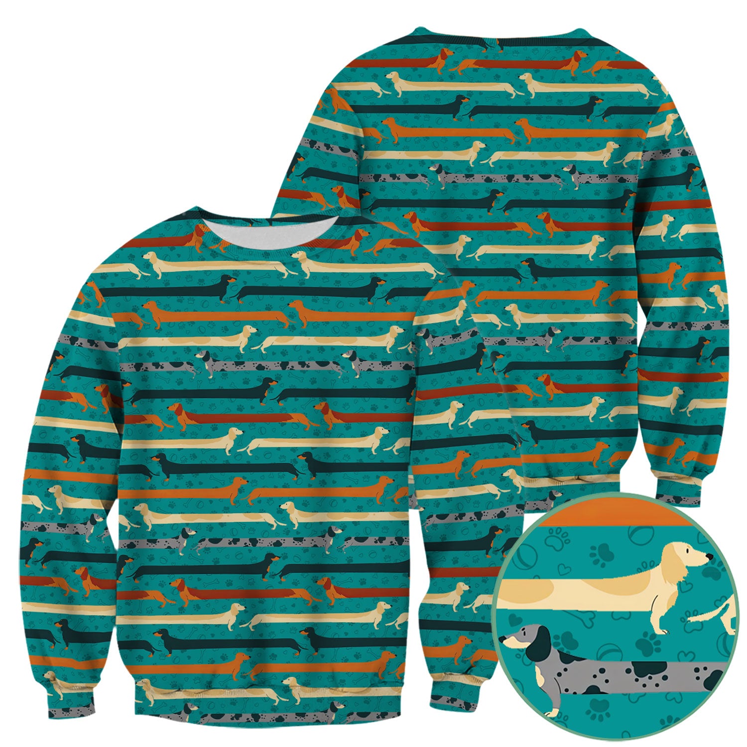 Cute Wiener Dog Scrub Top for Nurses - It’s Been a Long Day Dachshund Shirt - Fun Sausage Dog Medical Uniform Gift for Women
