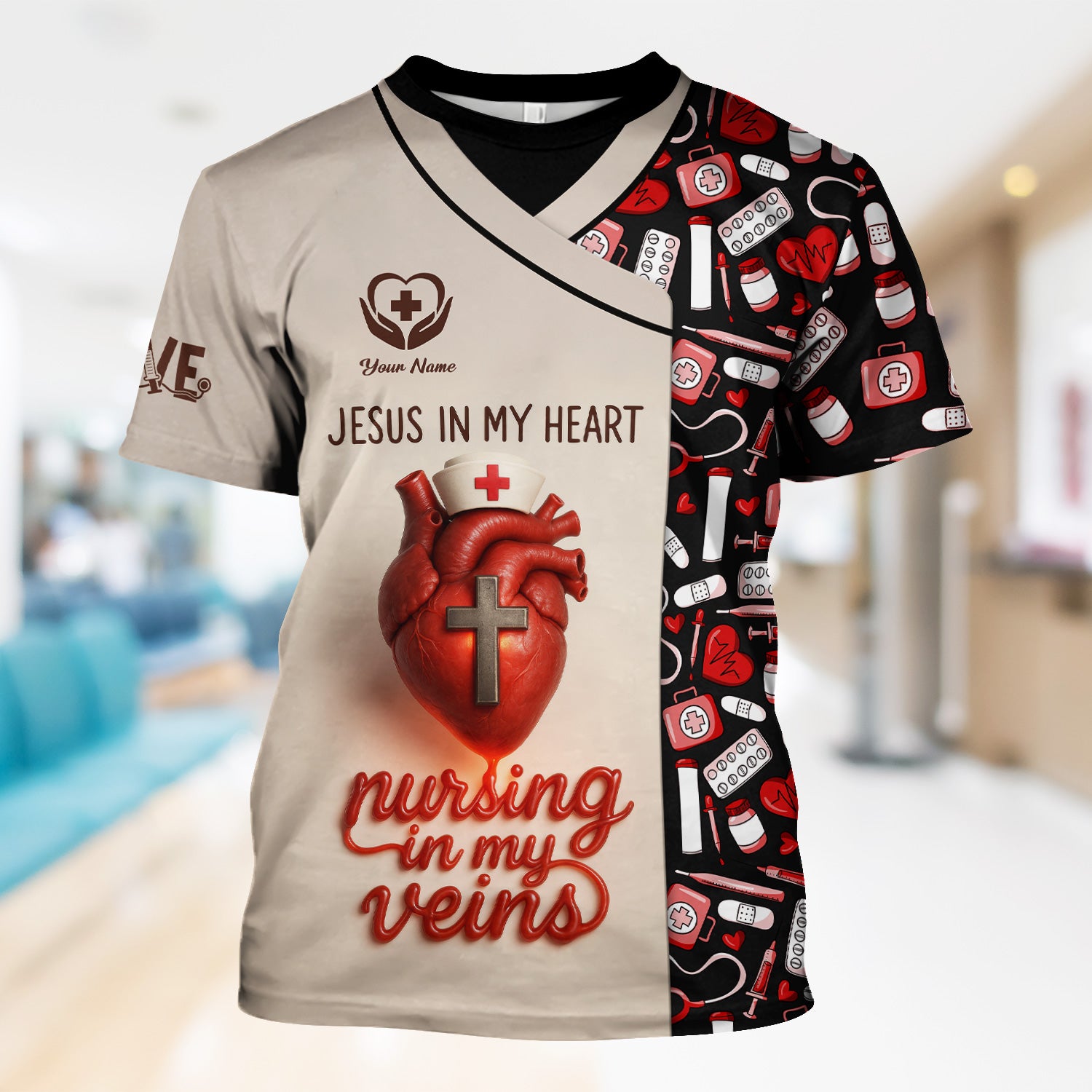 Funny Nurse Shirt for Women RN CNA LPN - Cute Medical Tee with Saying - Perfect Gift for Healthcare Workers, Nurses Week or Birthday