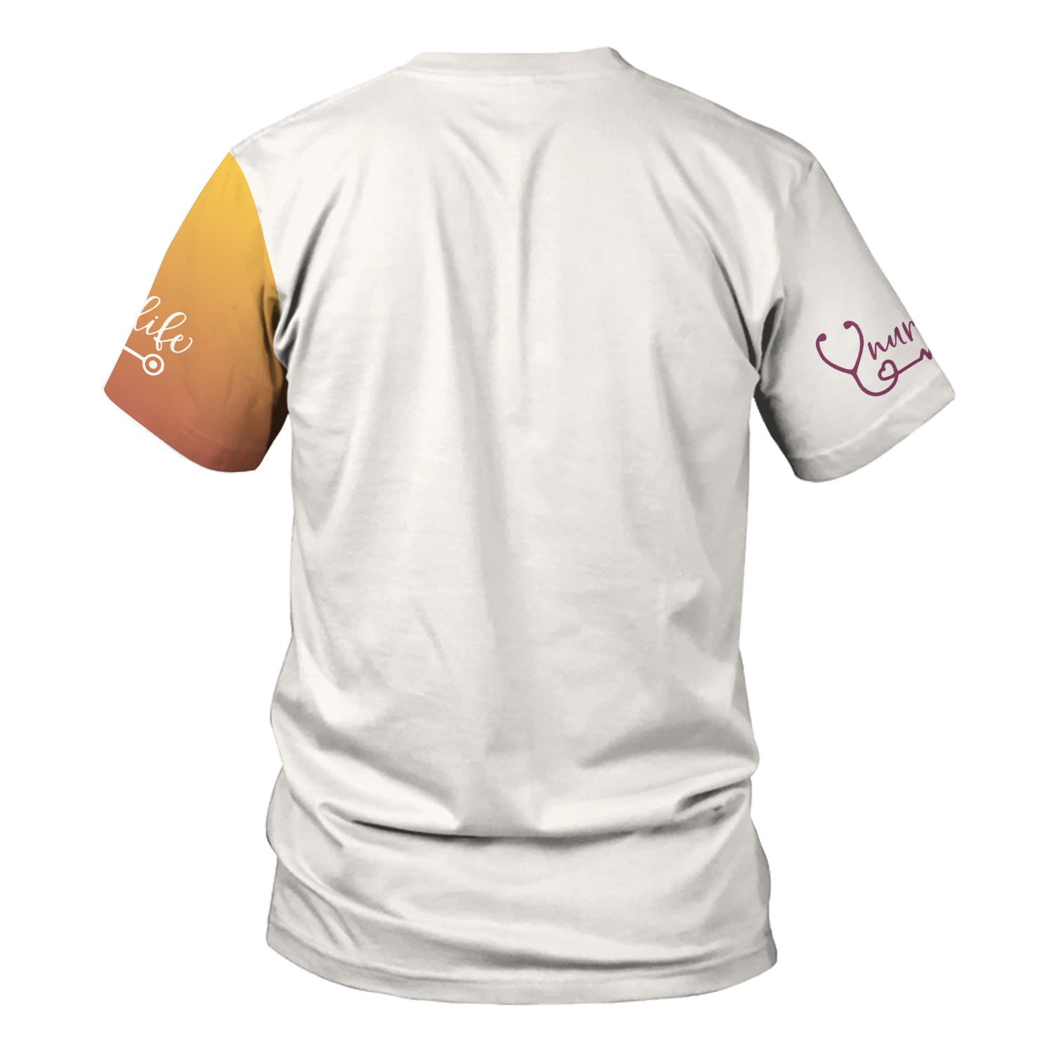 Personalized Butterfly Nurse Shirt - Nurses Earn Their Wings Everyday - Custom RN LPN CNA Uniform Top Gift for Women
