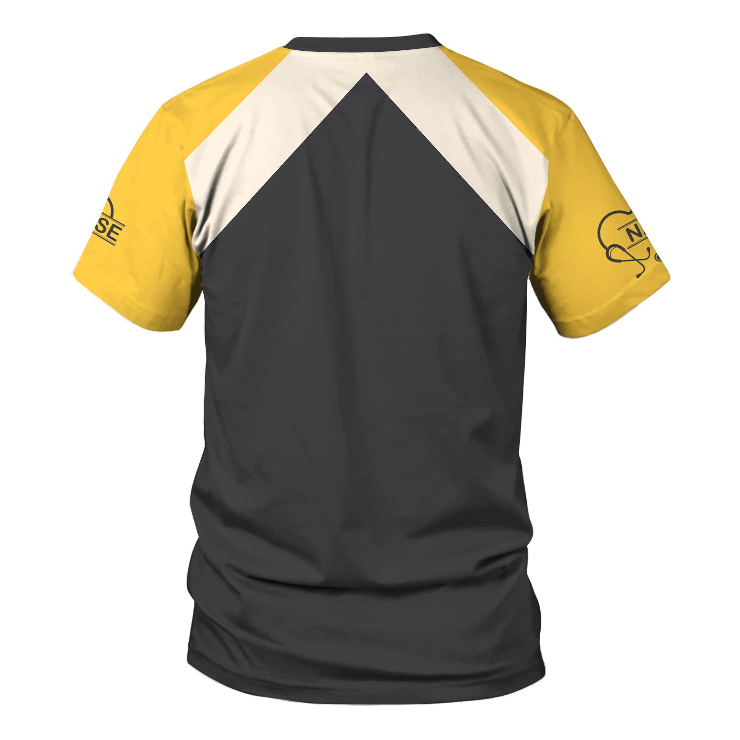 Custom Funny Nurse Scrub Top - If You're Happy And You Know It It's Your Meds - Gift for CNA RN LPN Healthcare Workers