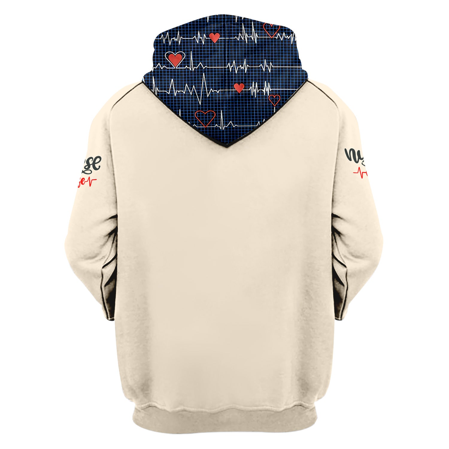 Go With The Flow Nurse Medical Scrub Shirt - Custom Funny Heart Anatomy Design for RN LPN CNA - Gift for Healthcare Workers