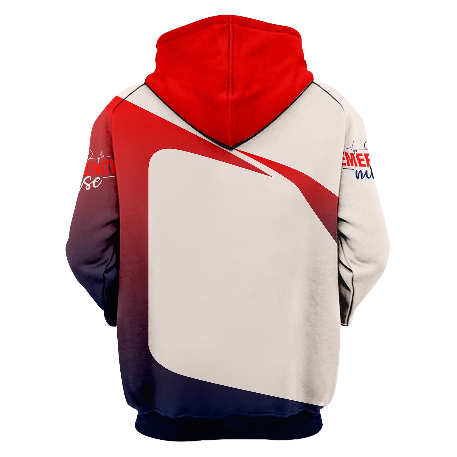 Custom Emergency Nurse Scrub Top - E.D. Department RN Uniform Shirt - Personalized EMT Paramedic Medical Gift