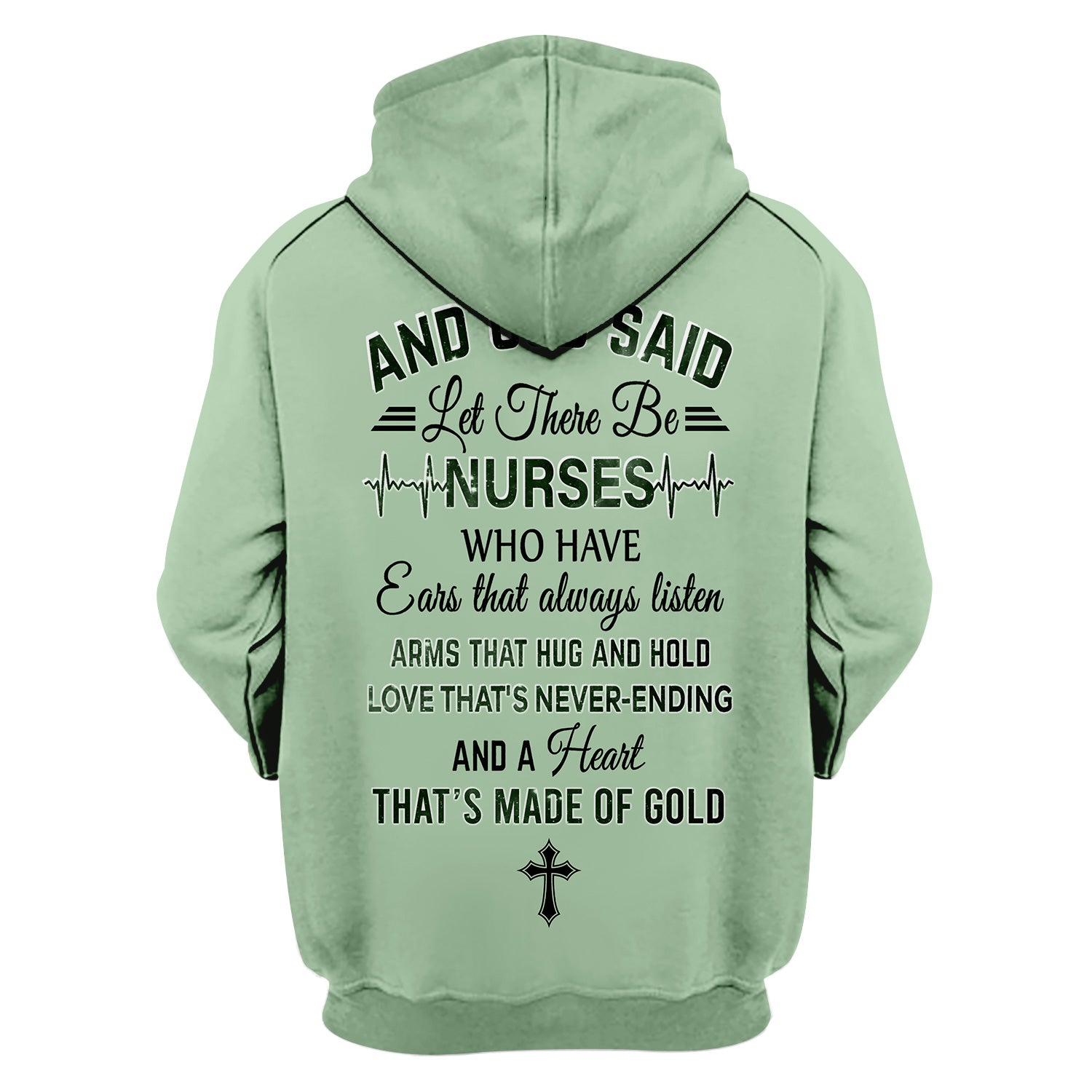 Custom Nurse Love T-Shirt - Floral Stethoscope & Galaxy Design - Personalized Gift for RN LPN CNA Healthcare Professionals
