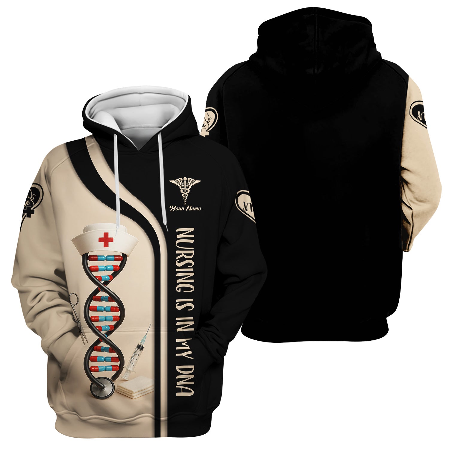 Nursing Is In My DNA - Nursing Graphic Tees for Women - Gifts For Nurses