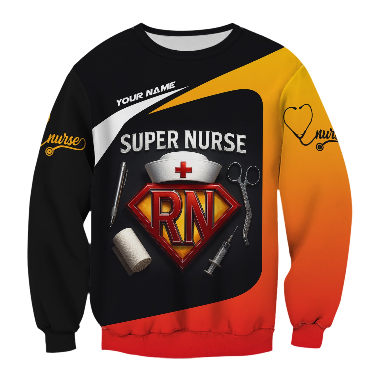 Personalized Super Nurse RN Shirt - Funny Hero Nurse Gift For Women - Gifts For A New Registered Nurse
