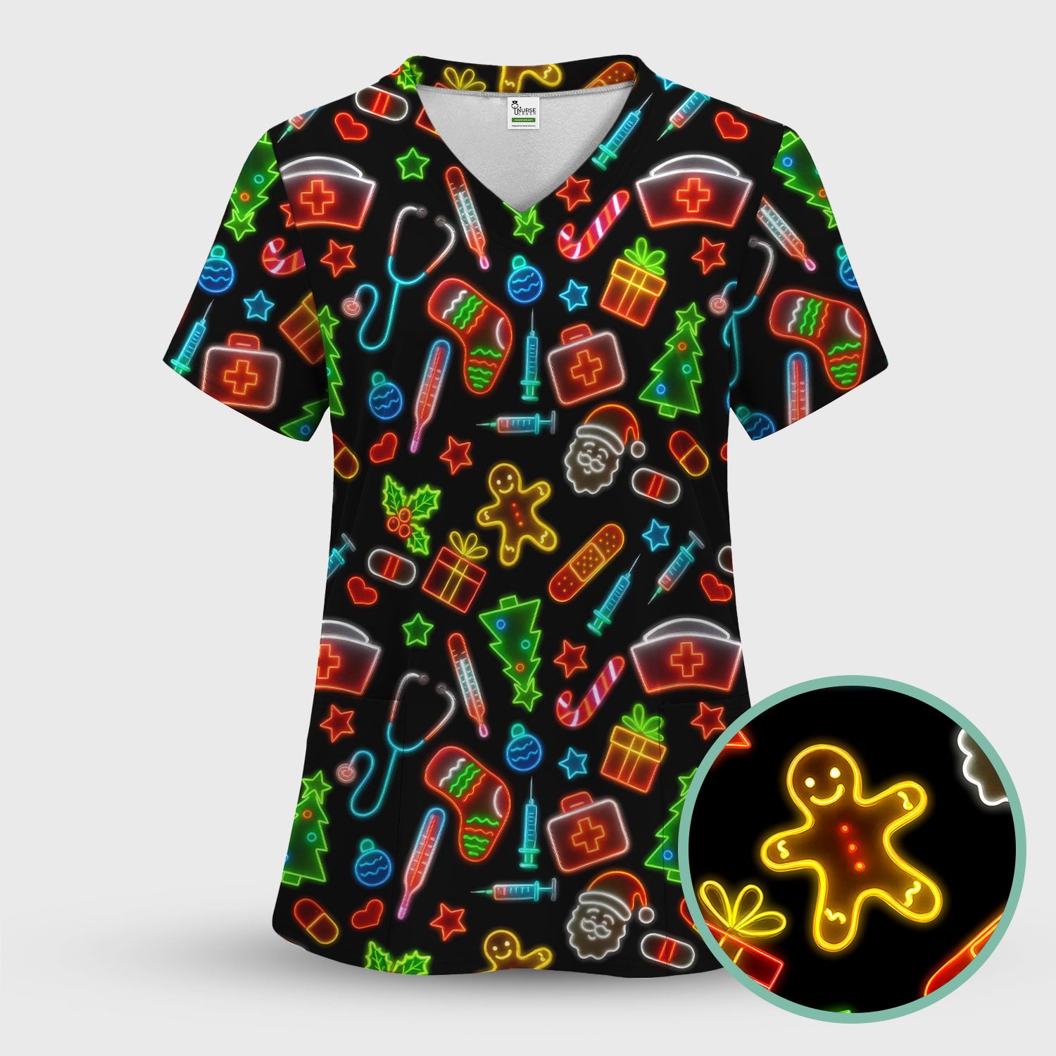 STYLE:Scrub Top Only