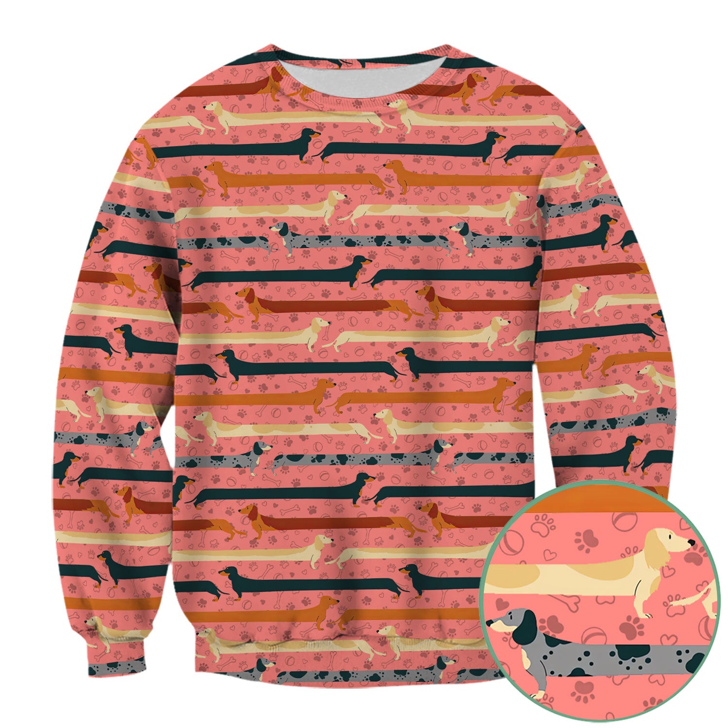 Cute Wiener Dog Scrub Top for Nurses - It’s Been a Long Day Dachshund Shirt - Fun Sausage Dog Medical Uniform Gift for Women