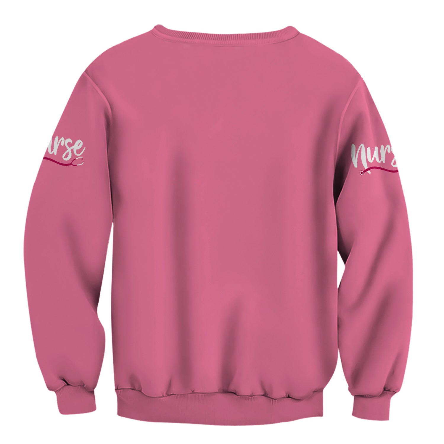 Custom Name Pink Nurse Shirt - Cute Stethoscope Gift for Female RN LPN CNA - Appreciation Week Medical Tee