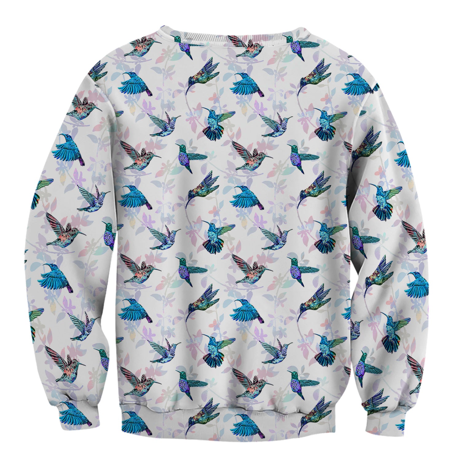 Cute Hummingbird Lover Shirt - All-Over Print Bird & Botanical Graphic Tee - Gift for RN LPN CNA