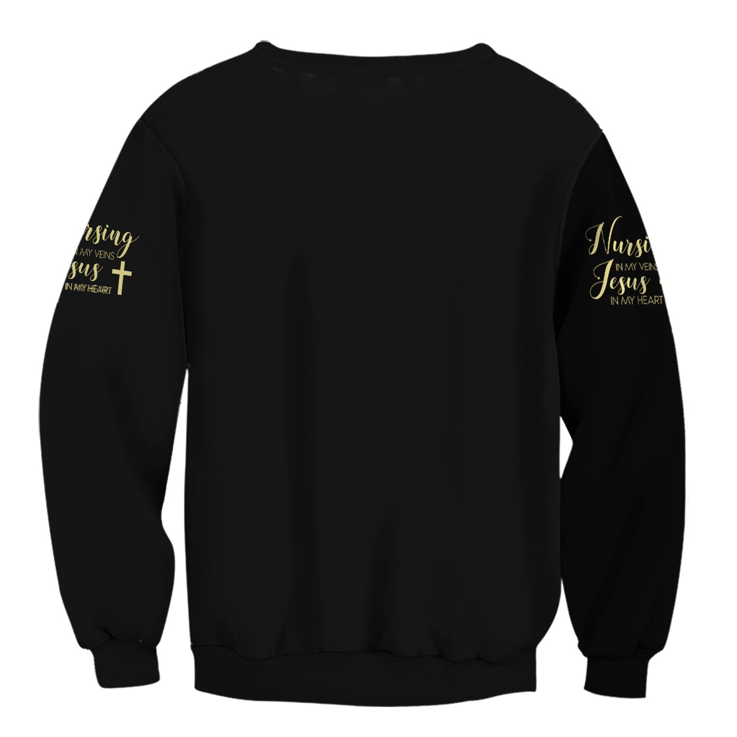 Custom Christian Nurse Scrub Top - Personalized Jesus Carrying Nurse Design - Gift for RN LPN Healthcare Workers