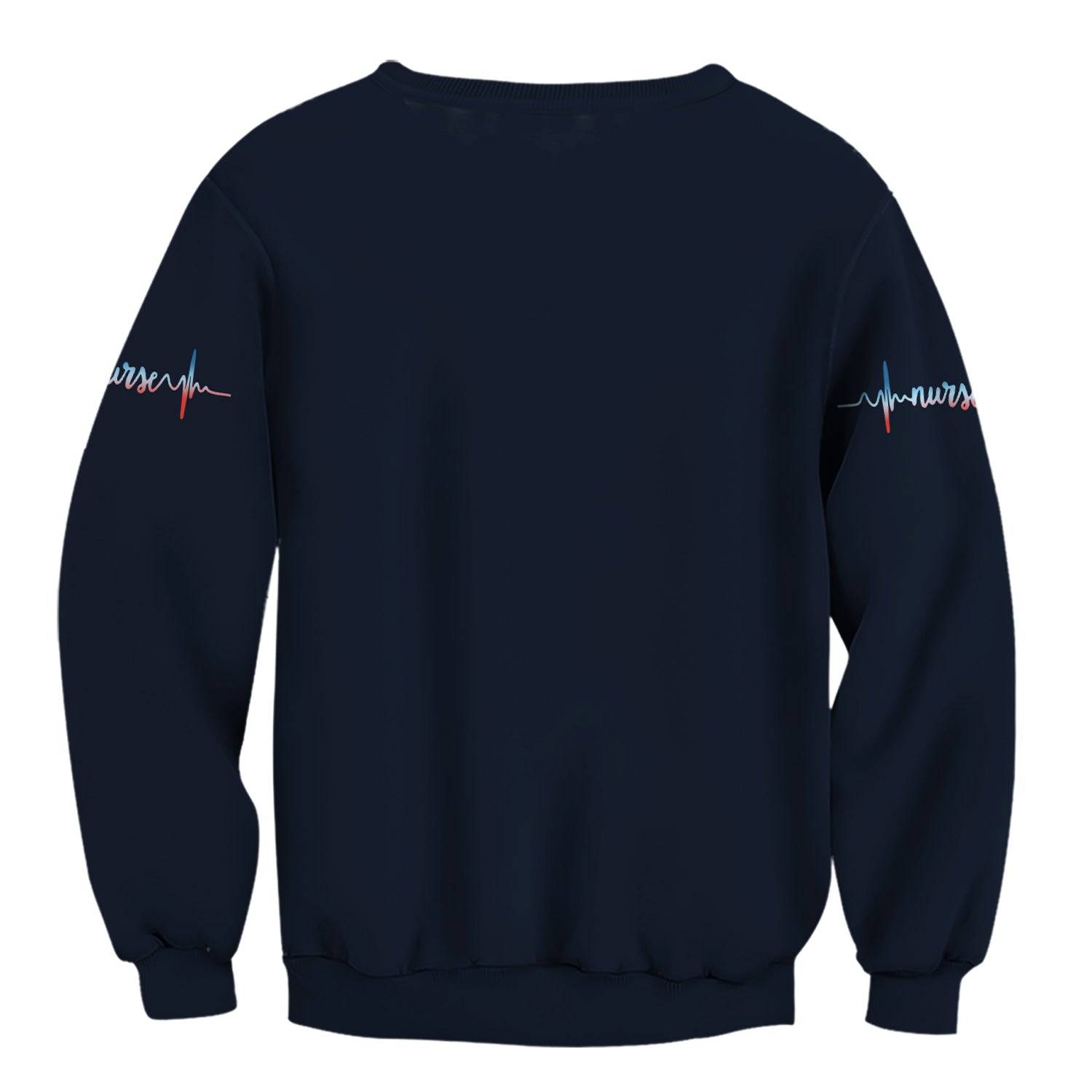 Personalized Nurse Shirt for RN LPN CNA - Heart Anatomy with EKG Line Design - Gift for Healthcare Workers & Nursing Staff