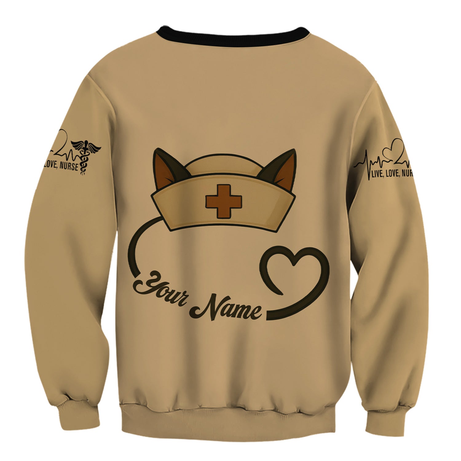 Funny Personalized Nurse Scrub Top - Grumpy Cat Holding Syringe Coffee & Pills - Do You Think A Sane Person Would Do This Job - Custom Gift for RN LPN CNA Women