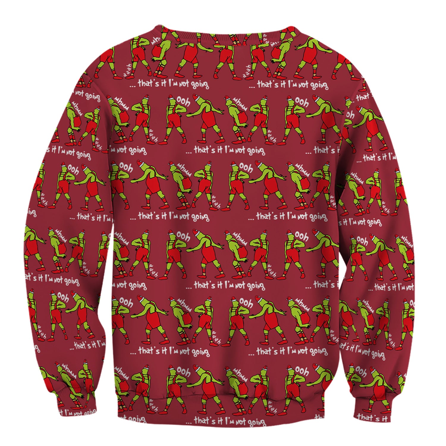 Funny Grinch Nurse Scrub Top - That’s It I’m Not Going RN LPN CNA Gift - Nurse Appreciation Gift