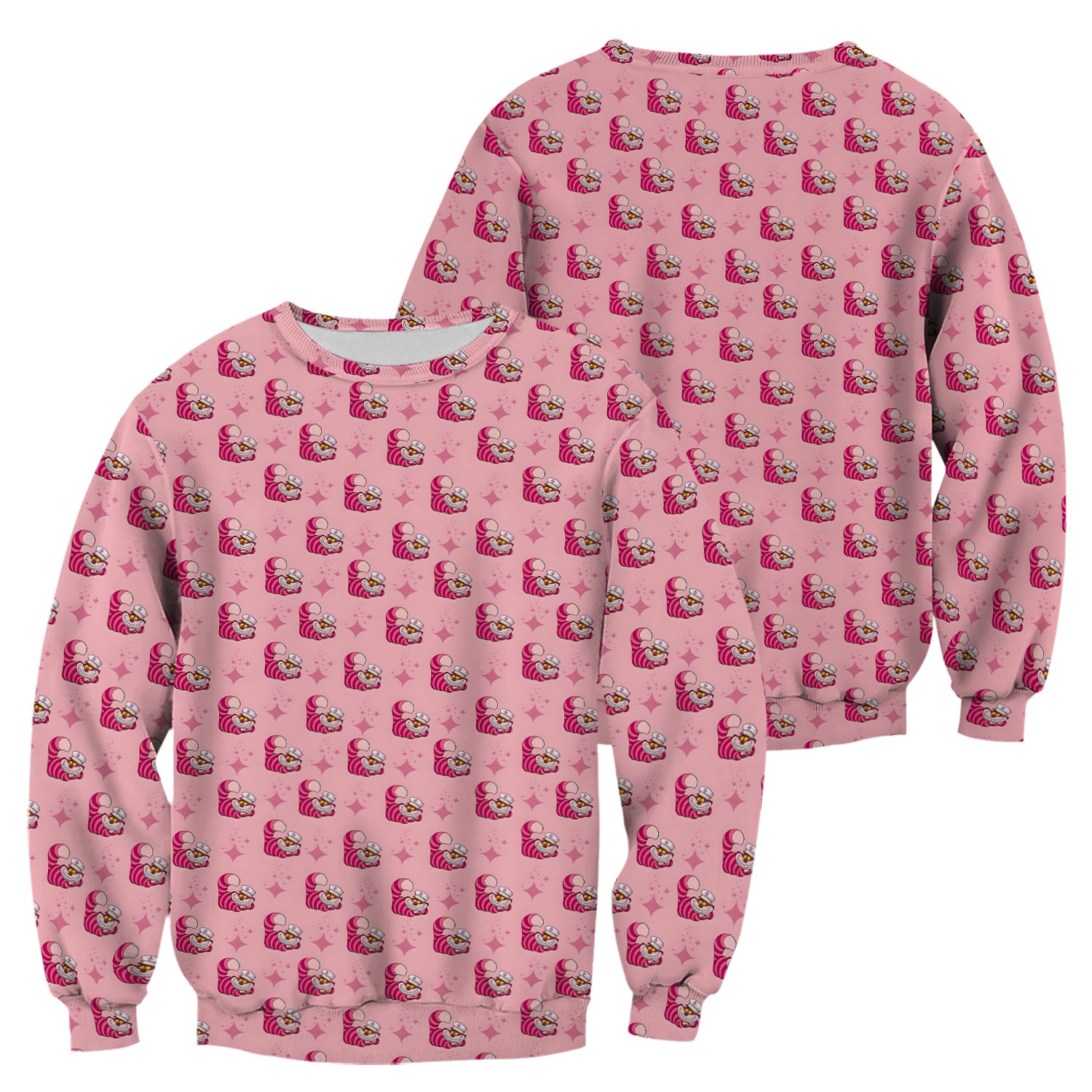 Funny Nurse T Shirt With Pink Mouse Pattern - Cute Cartoon Animal Nursing Graphic Tee - Medical Shirt Gift For Women Men RN LPN CNA Staff
