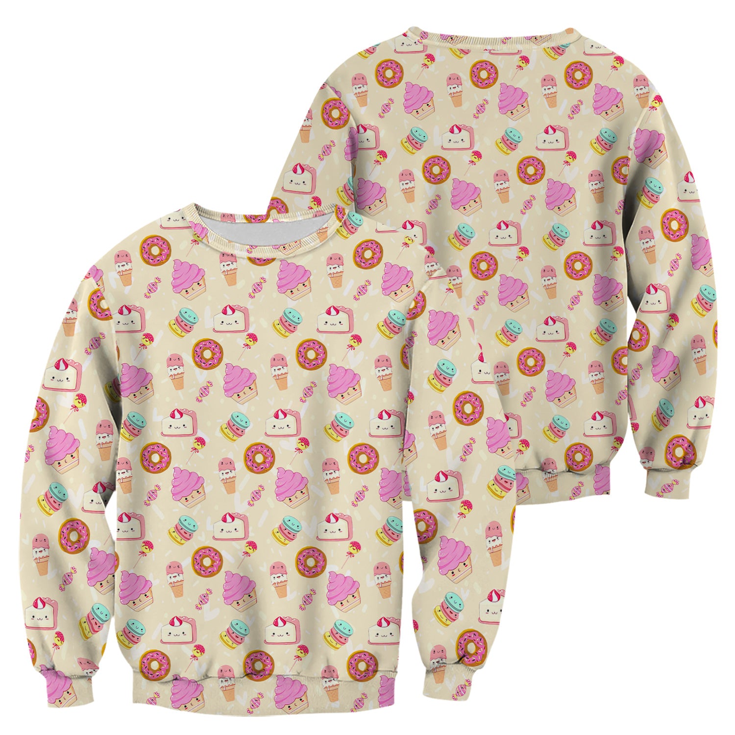 Personalized Ice Cream & Donut Shirt  - Sweet Graphic Tee for Nurses - Gift for RN LPN Healthcare Workers