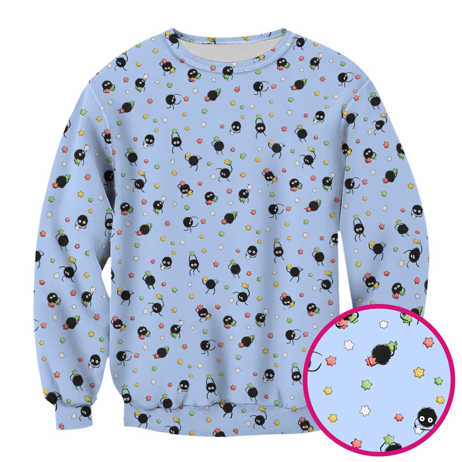 Funny Spider Pattern Pattern Pattern Scrub Top, Cartoon Spider Pattern Nursing Uniform For Women