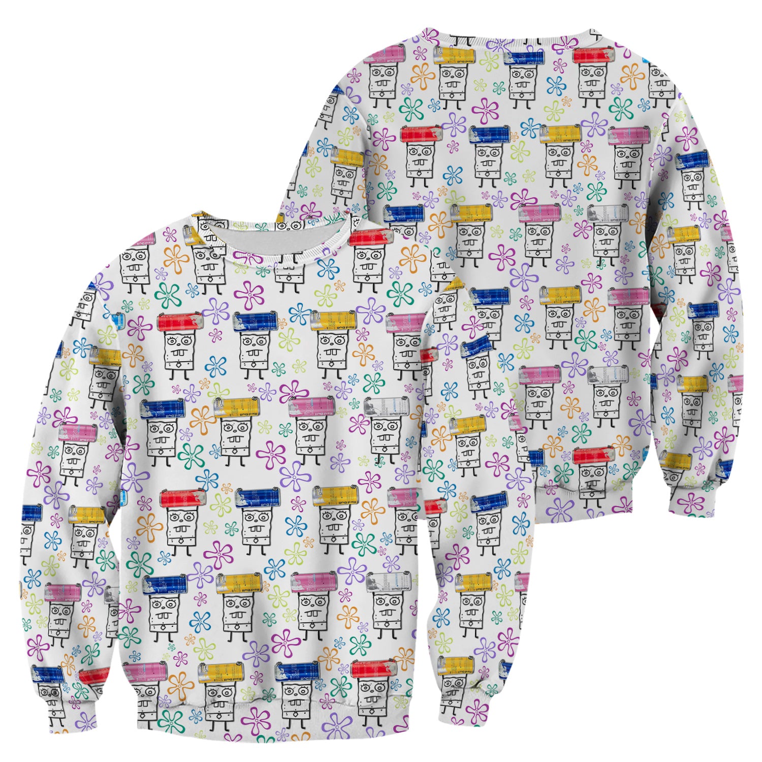 Funny Doodle Bob Energy Drink Nurse Shirt - Cute Cartoon Medical Graphic Tee - Gift for RN MD CNA RT Paramedic Phlebotomist Healthcare
