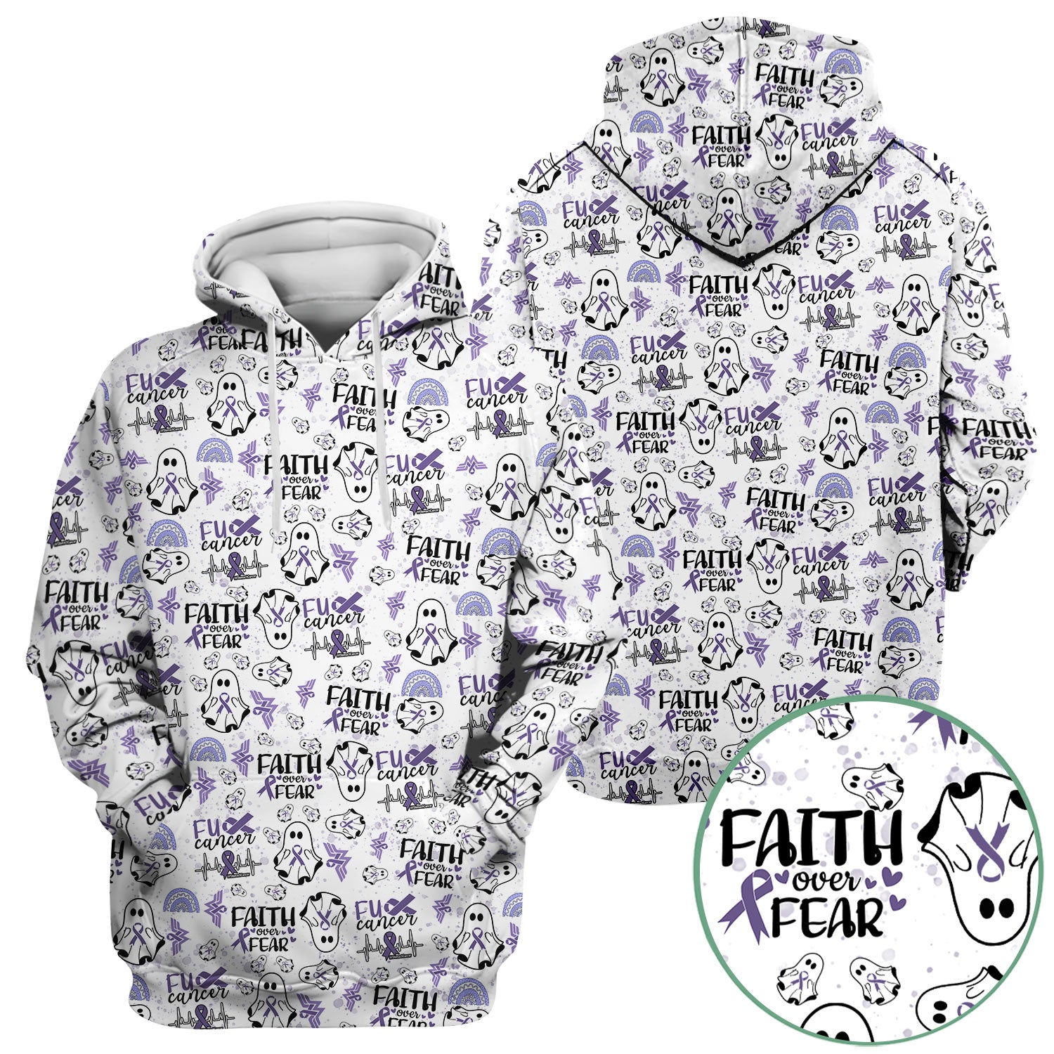 Stomach Cancer Awareness Scrub Top - Periwinkle Blue Ribbon Survivor Shirt - November Warrior Medical Uniform Gift for Women