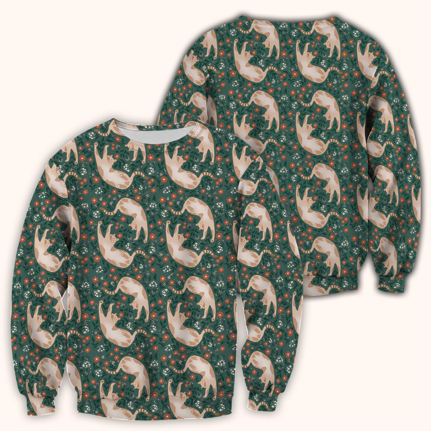 Glowing Blue Butterfly Garden Pattern Scrub Top, Comfortable Scrubs for Nurses