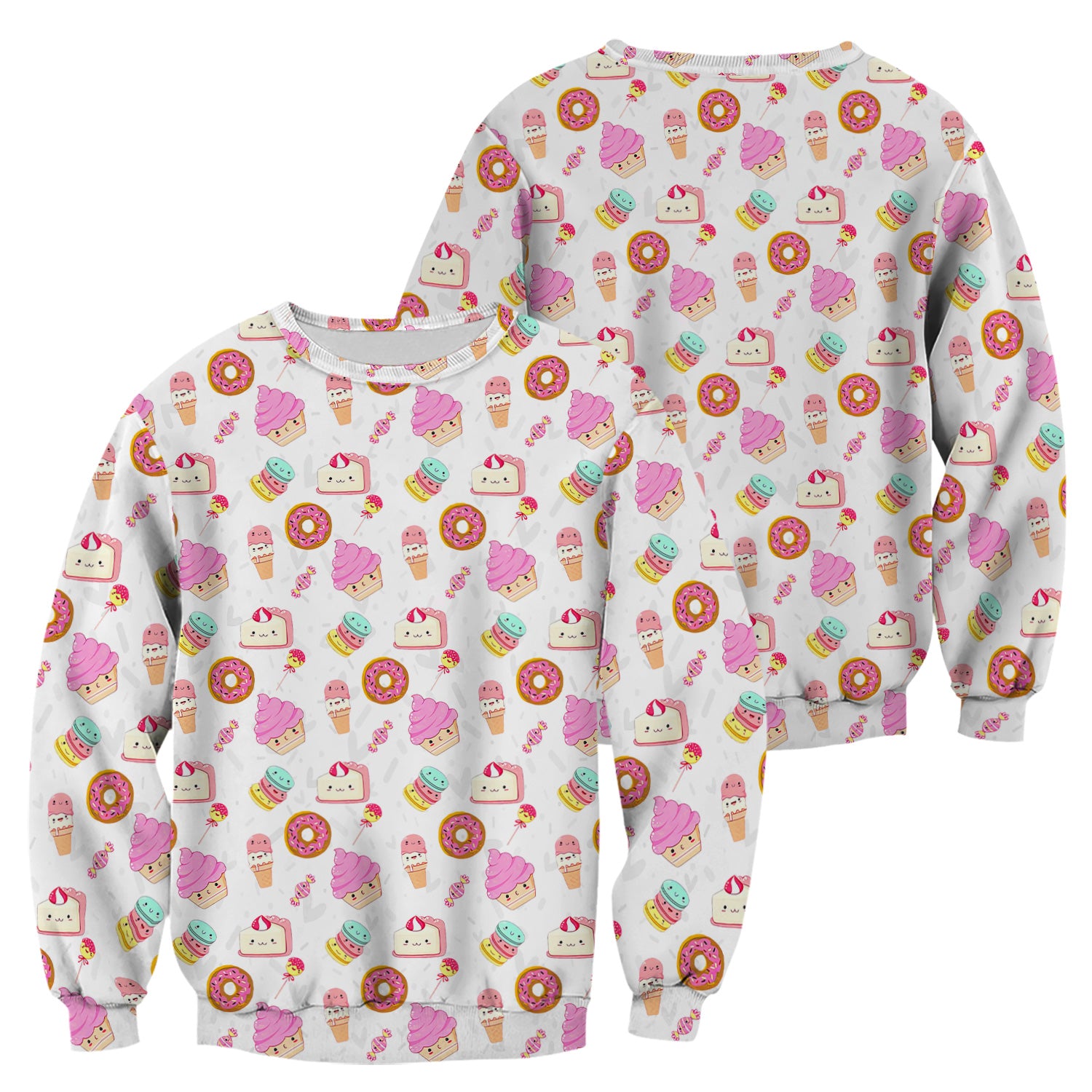 Personalized Ice Cream & Donut Shirt  - Sweet Graphic Tee for Nurses - Gift for RN LPN Healthcare Workers