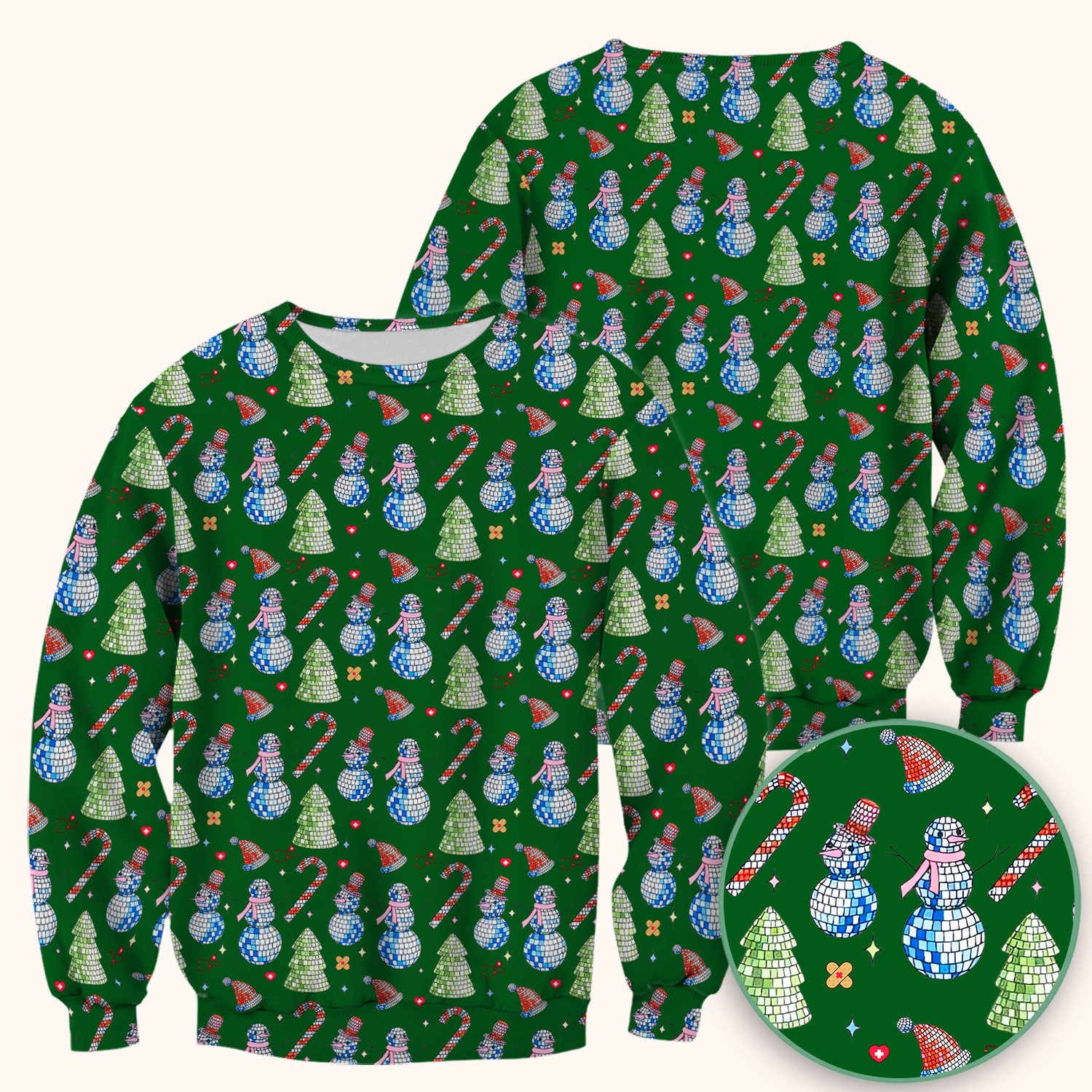Funny Christmas Snowman Scrub Top for Women - Breathable Fabrics Med Uniform - Comfortable Scrubs for Nurses - Xmas Gift for Her