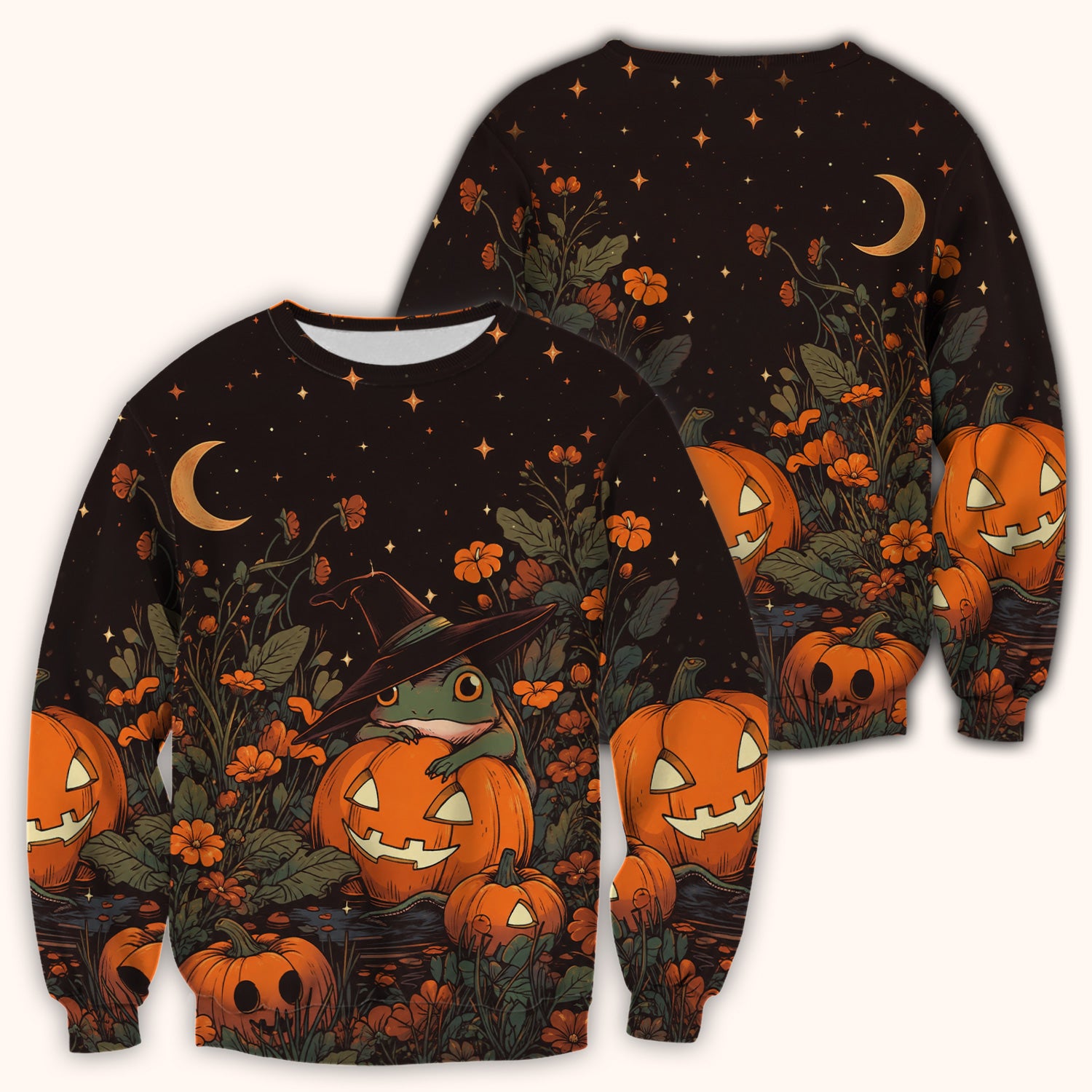Cute Halloween Frog Nurse for Pediatric Nurses, RN, CNA, Pumpkin Medical Scrub Top, Comfortable Scrubs for Nurses