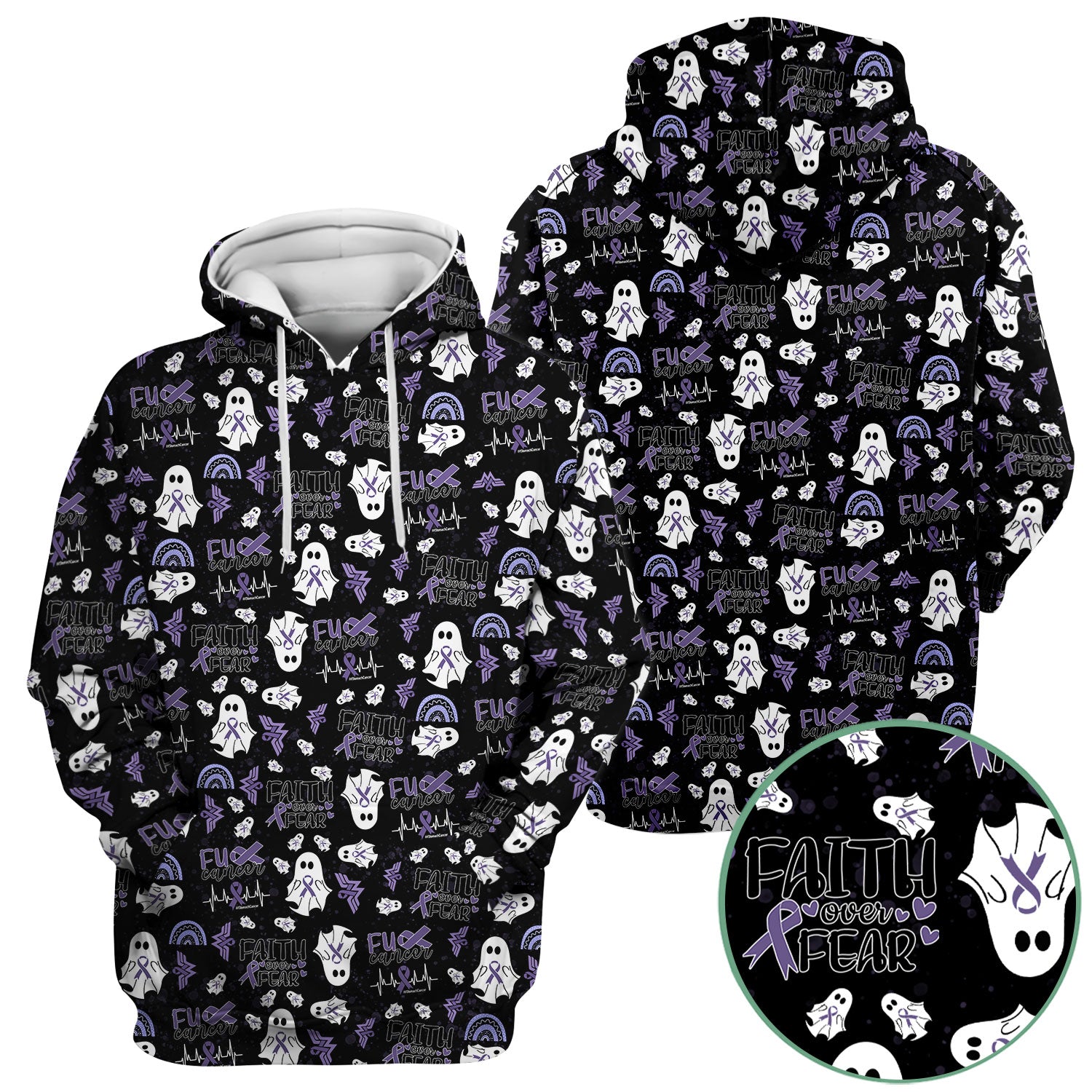 Stomach Cancer Awareness Scrub Top - Periwinkle Blue Ribbon Survivor Shirt - November Warrior Medical Uniform Gift for Women
