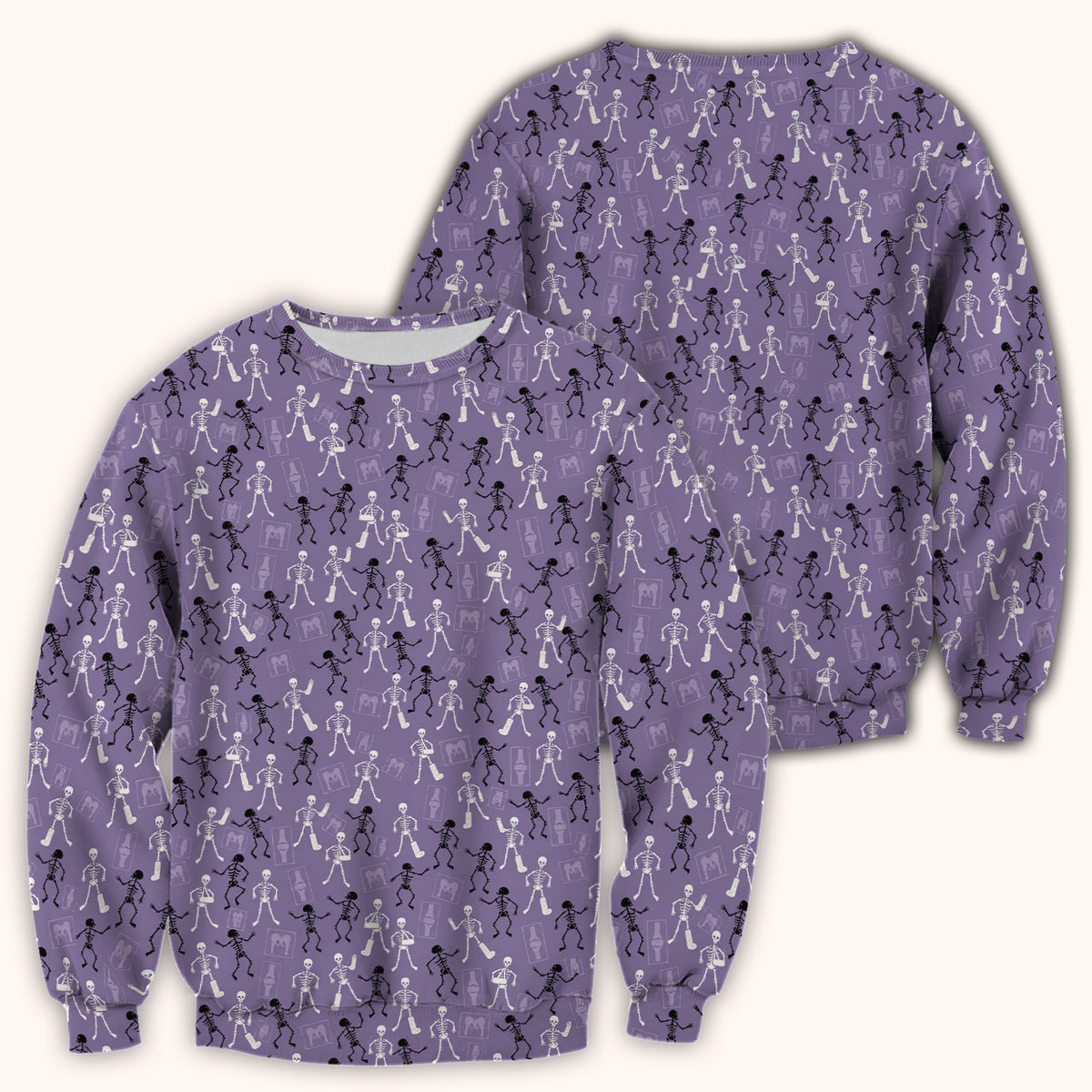 Halloween Orthopedic Skeleton Scrub Top, Comfortable Scrubs for Orthopedic Nurses
