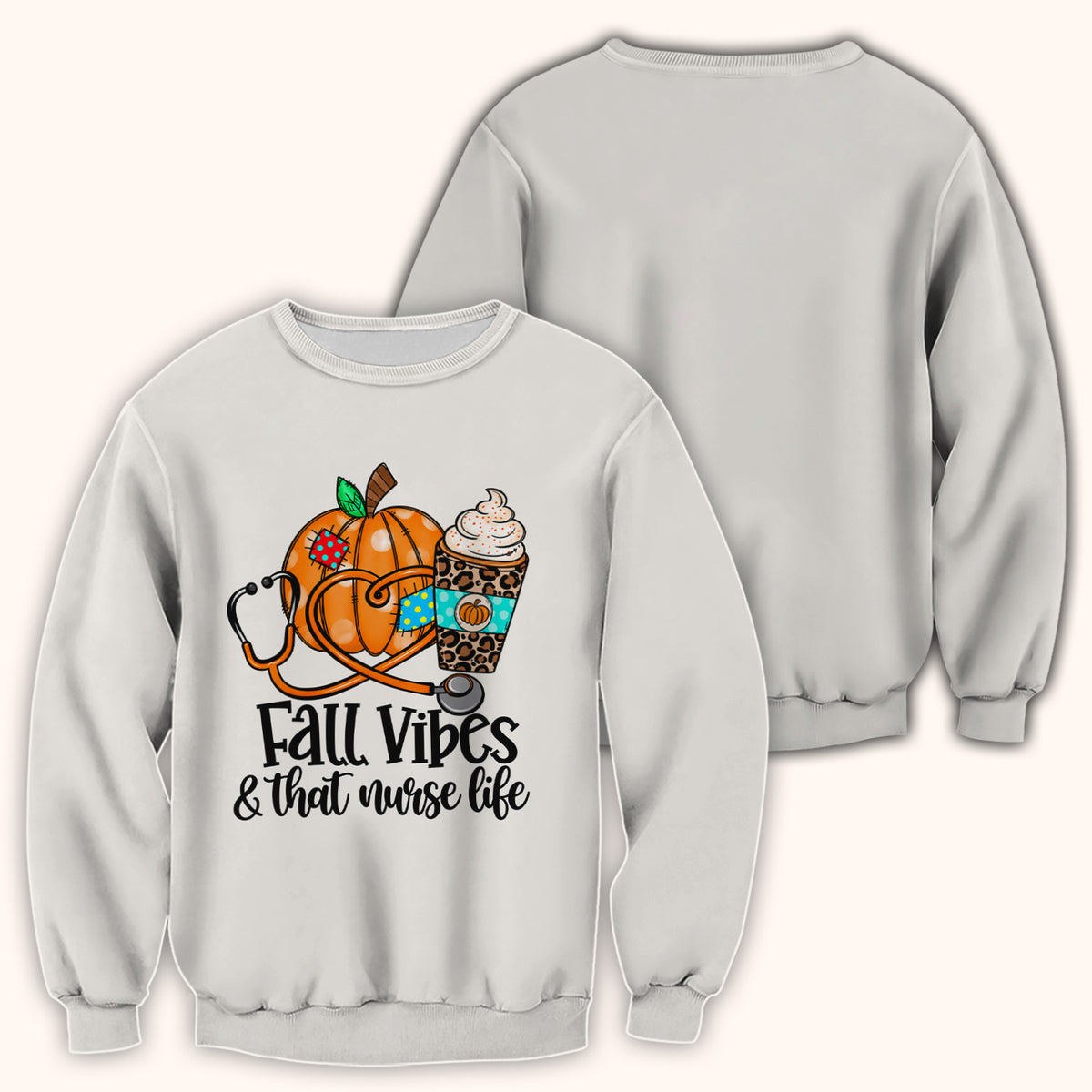 Fall Vibes and That Nurse Life T-Shirt