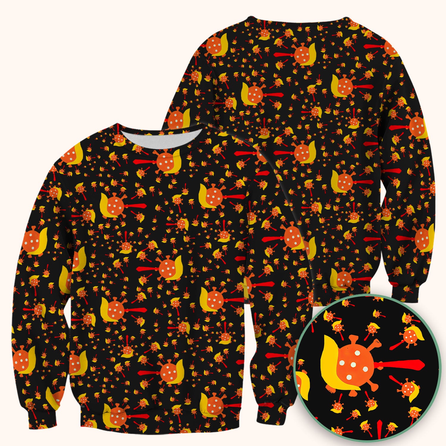The Deadliest Virus Is Ignorance Scrub Top - Black Nursing Uniform - Comfortable Scrubs for Women