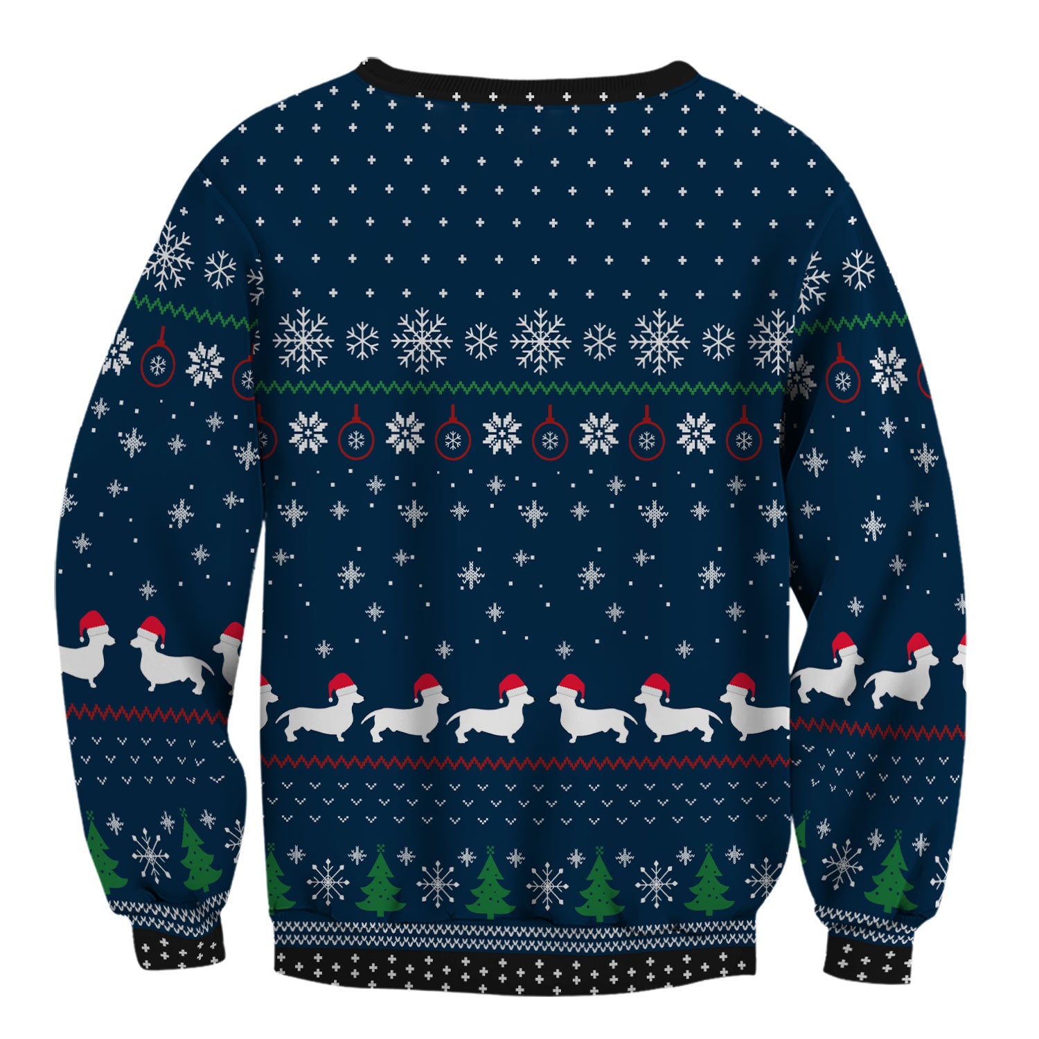 Dachshund Christmas Scrub Top - Funny Sausage Dog Nurse Shirt - Cute Holiday Scrubs for Women RN LPN CNA Gift