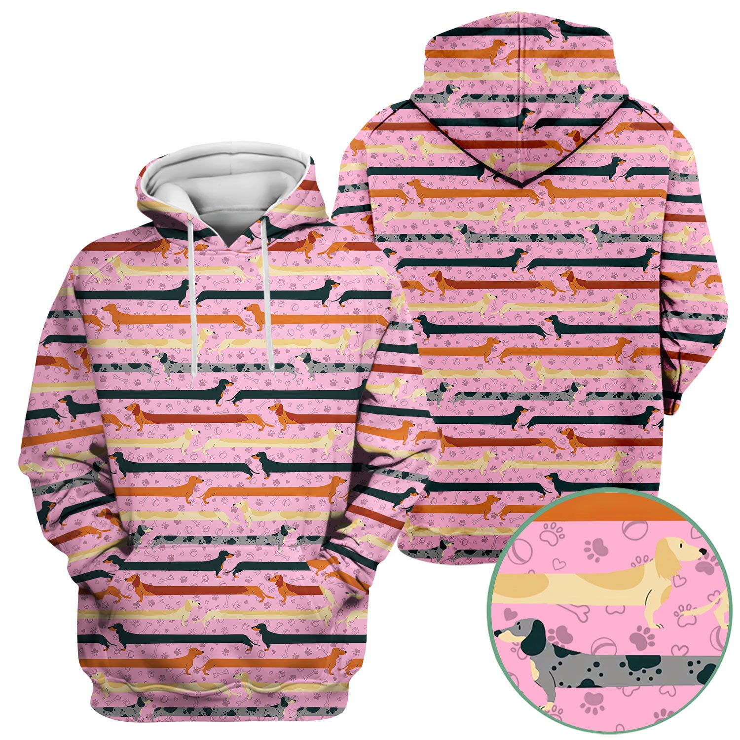 Cute Dachshund Scrub Top for Women - It’s Been a Long Day Wiener Dog Shirt - Cute Sausage Dog Nurse Uniform Gift