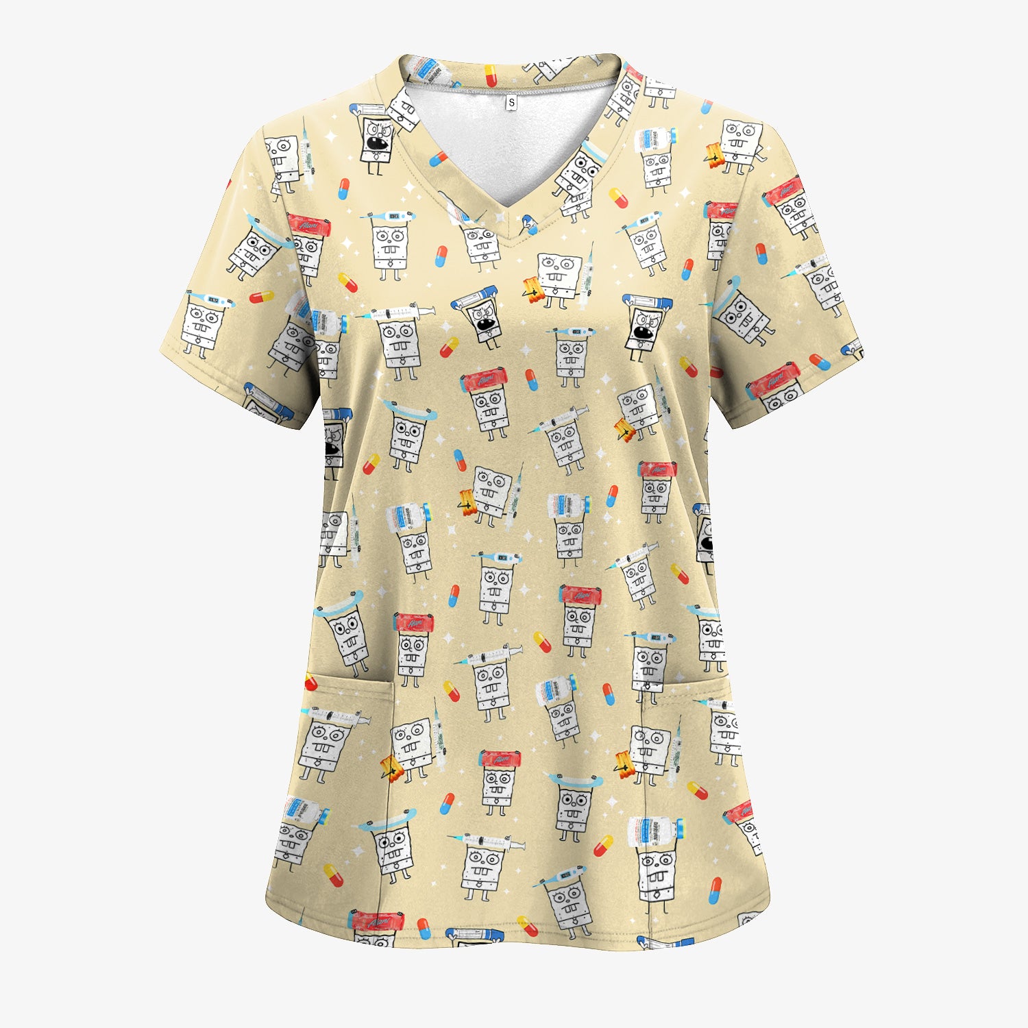 Funny Pharmacist Cartoon T-Shirt - Funny Pharmacist Cartoon Design - Gift for RN LPN Healthcare Workers