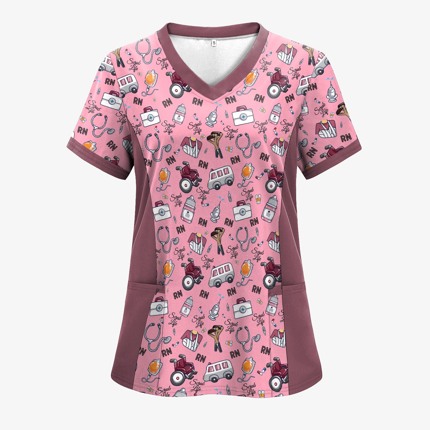 Personalized Nurse Life Shirt for Women - Cute Stethoscope Medical Graphic Tee - Gift for RN, CNA, LPN, Healthcare Worker