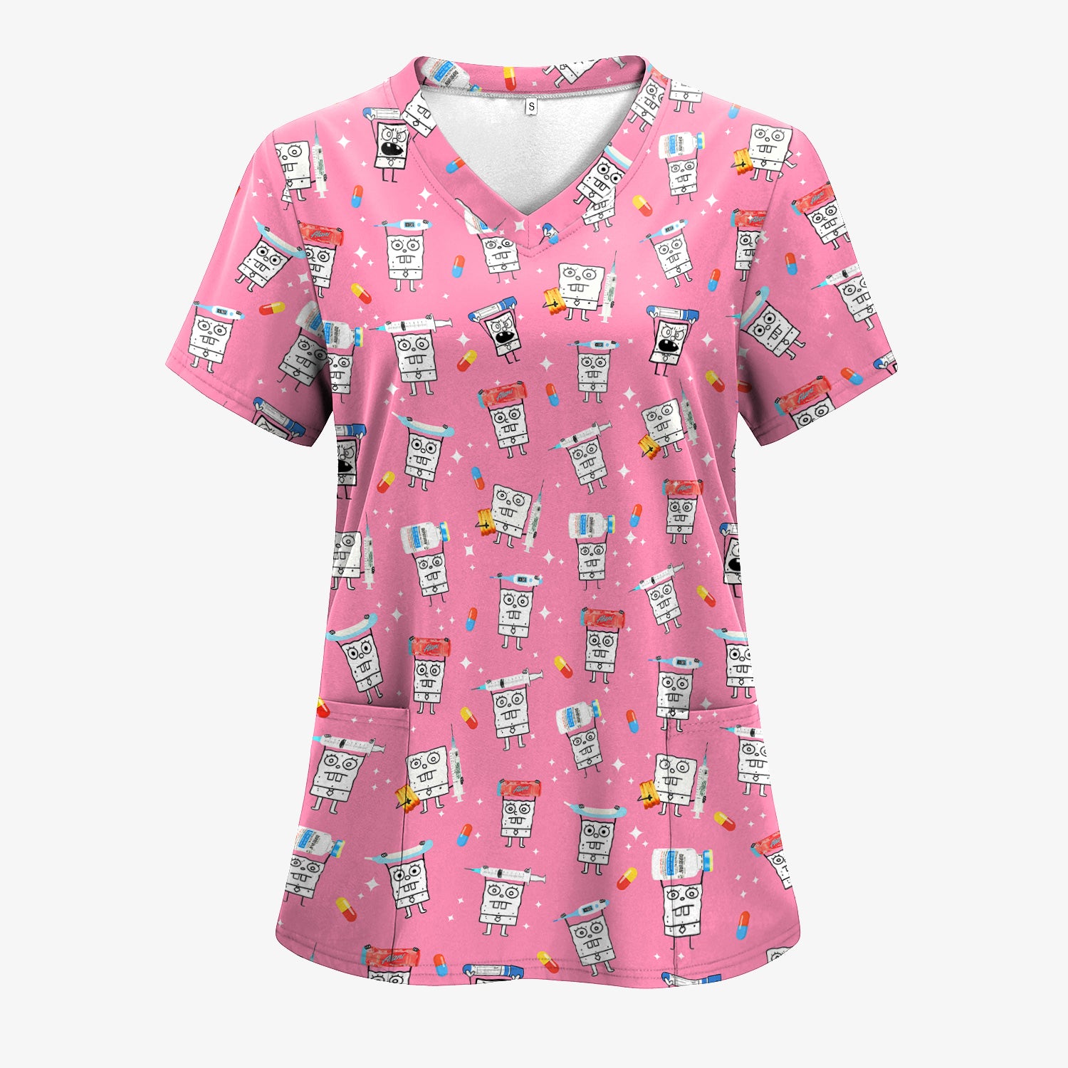 Funny Pharmacist Cartoon T-Shirt - Funny Pharmacist Cartoon Design - Gift for RN LPN Healthcare Workers