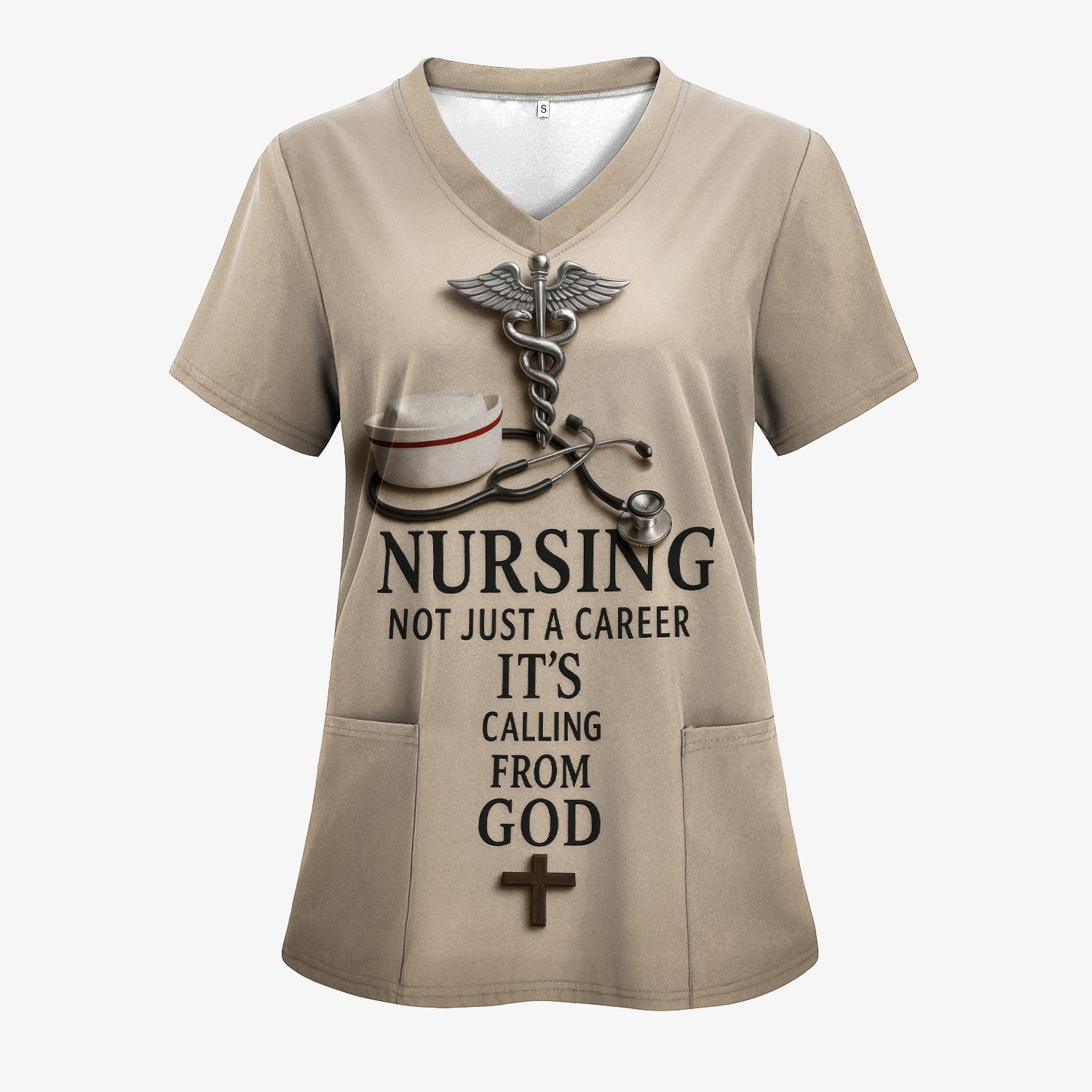 Christian Nurse Shirt - Nursing Is a Calling from God - Gift for Women RN CNA LPN
