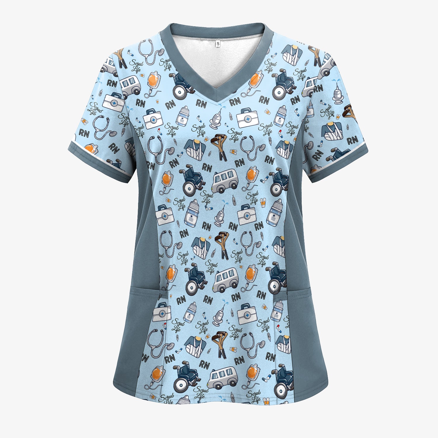 Personalized Nurse Life Shirt for Women - Cute Stethoscope Medical Graphic Tee - Gift for RN, CNA, LPN, Healthcare Worker