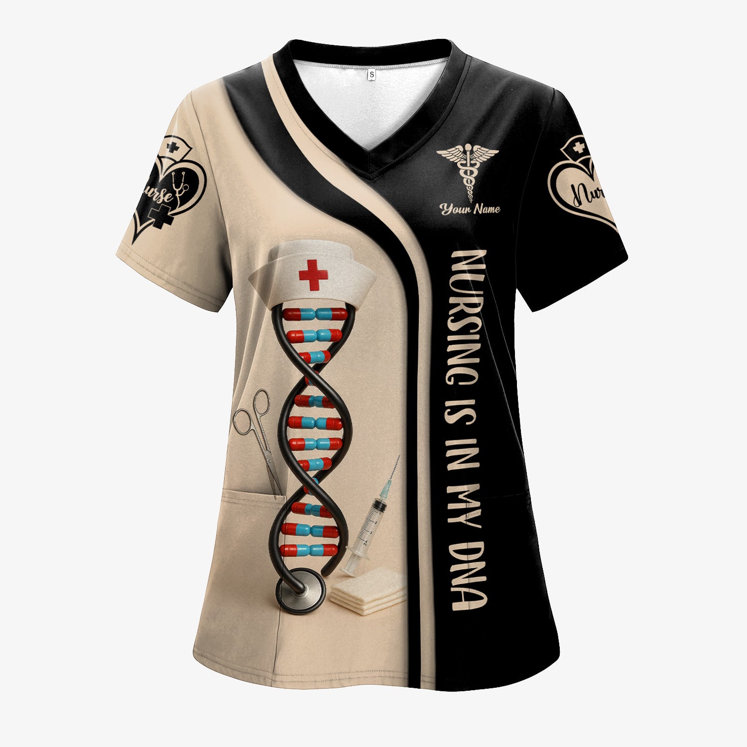 Nursing Is In My DNA - Nursing Graphic Tees for Women - Gifts For Nurses