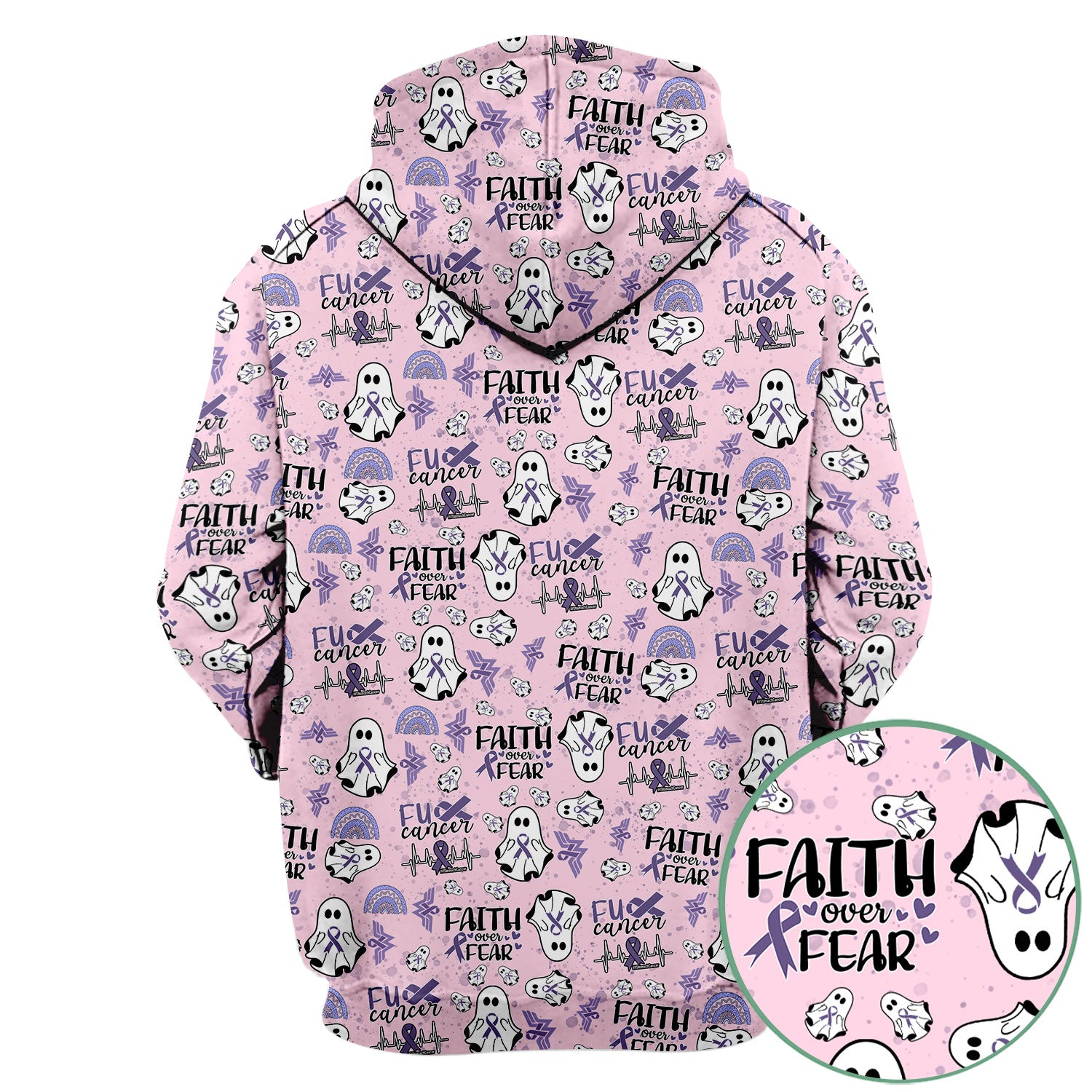 Stomach Cancer Awareness Scrub Top - Periwinkle Blue Ribbon Survivor Shirt - November Warrior Medical Uniform Gift for Women