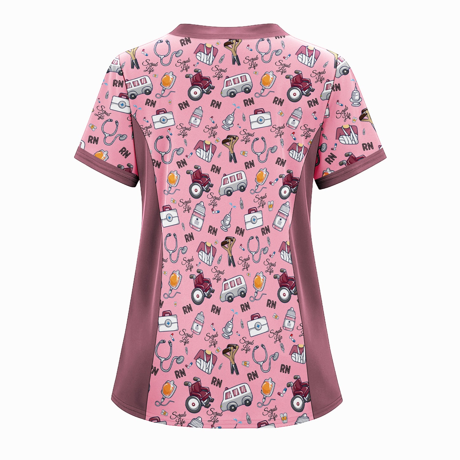 Personalized Nurse Life Shirt for Women - Cute Stethoscope Medical Graphic Tee - Gift for RN, CNA, LPN, Healthcare Worker
