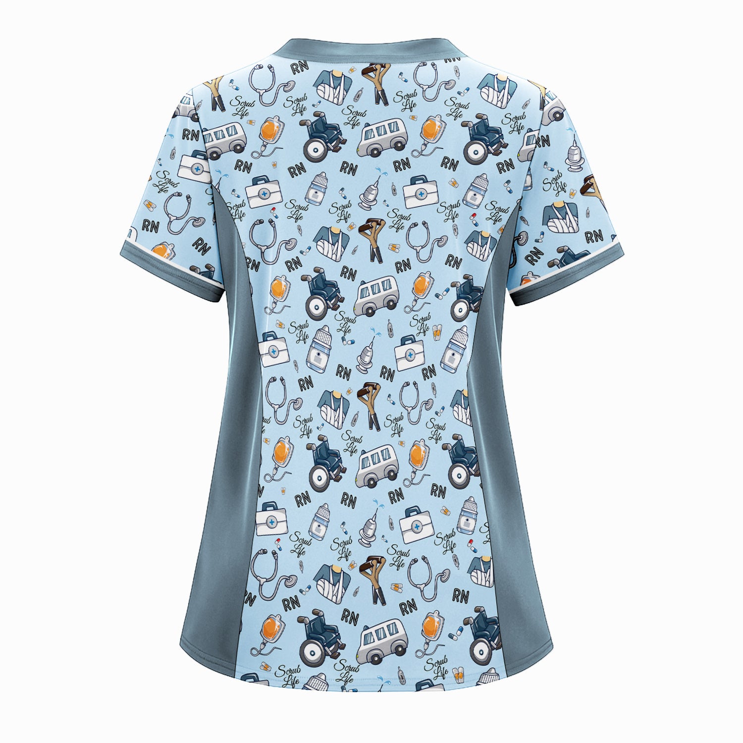Personalized Nurse Life Shirt for Women - Cute Stethoscope Medical Graphic Tee - Gift for RN, CNA, LPN, Healthcare Worker