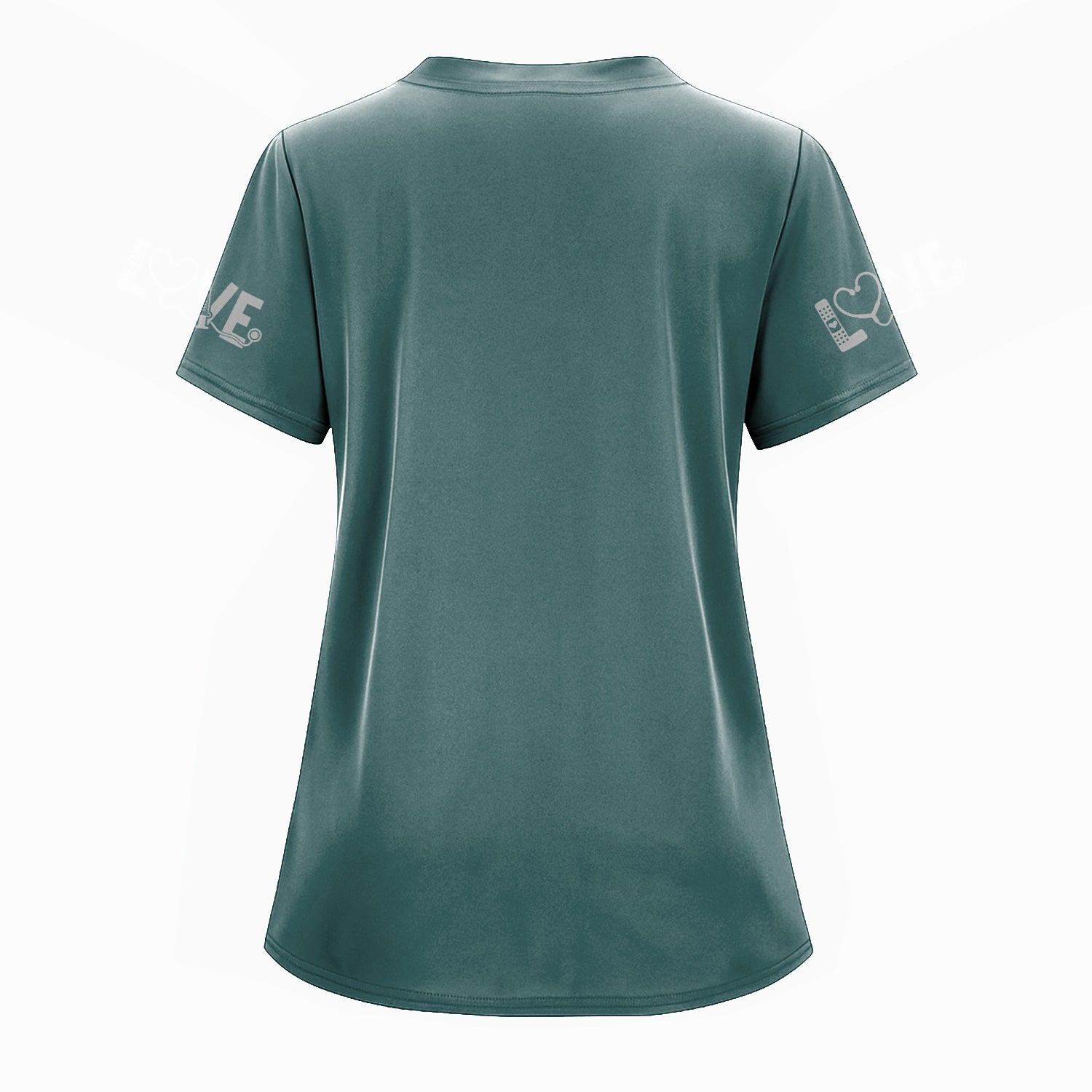 Personalized RN Nurse Shirt - Caduceus & Syringe Graphic - Custom Gift for Registered Nurse, CNA, LPN, or Medical Staff