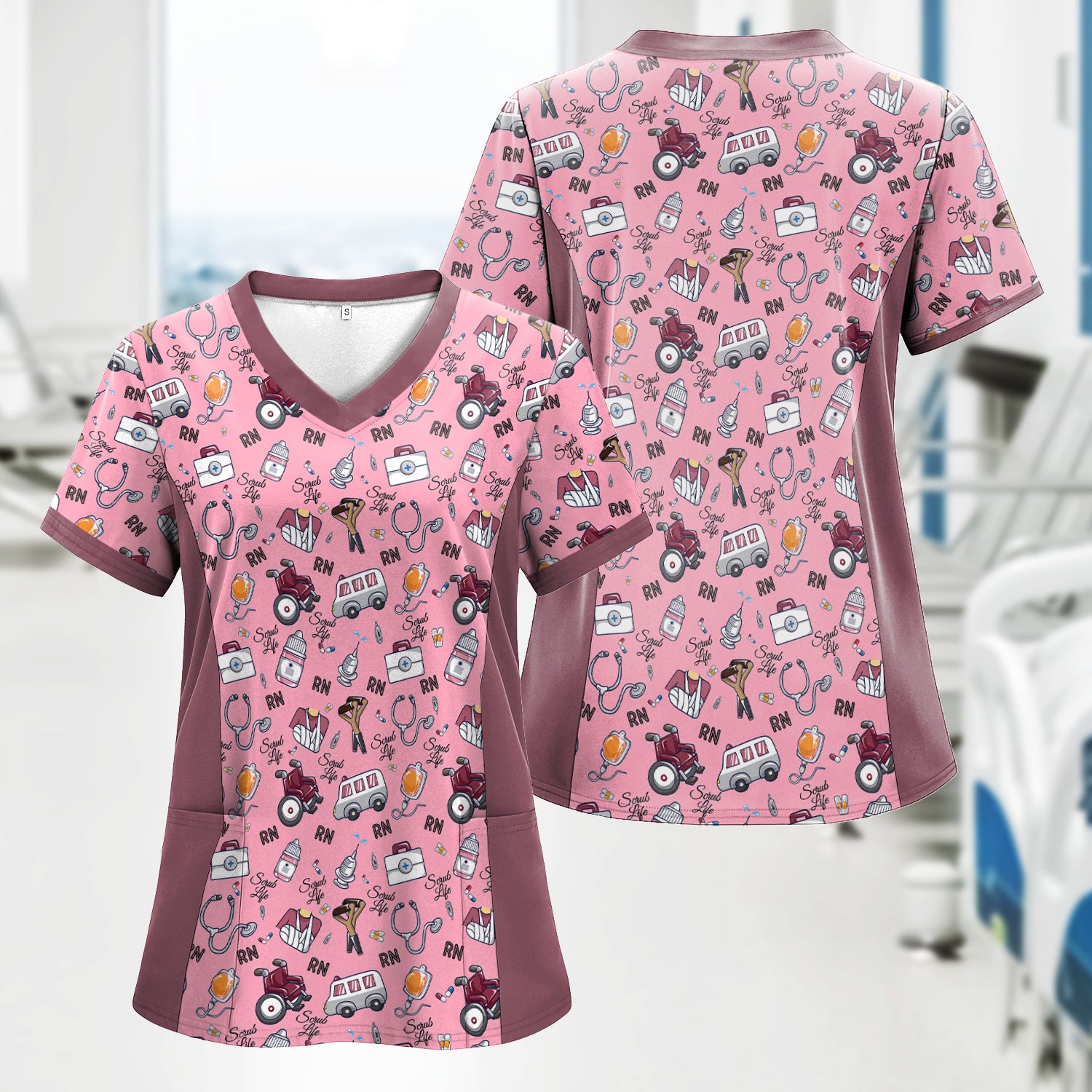 Personalized Nurse Life Shirt for Women - Cute Stethoscope Medical Graphic Tee - Gift for RN, CNA, LPN, Healthcare Worker