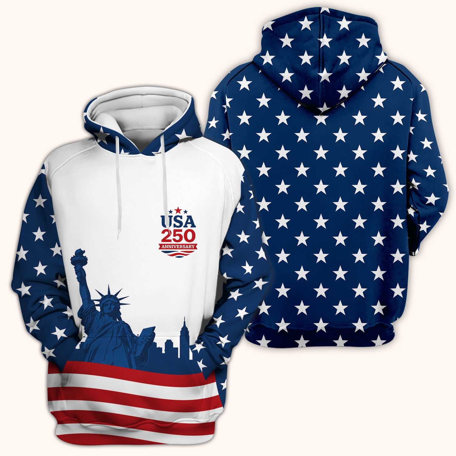 USA 250 Anniversary Patriotic Nurse Scrub Top for RN, CNA, Healthcare Workers Scrub Top, Comfortable Scrubs for Nurses