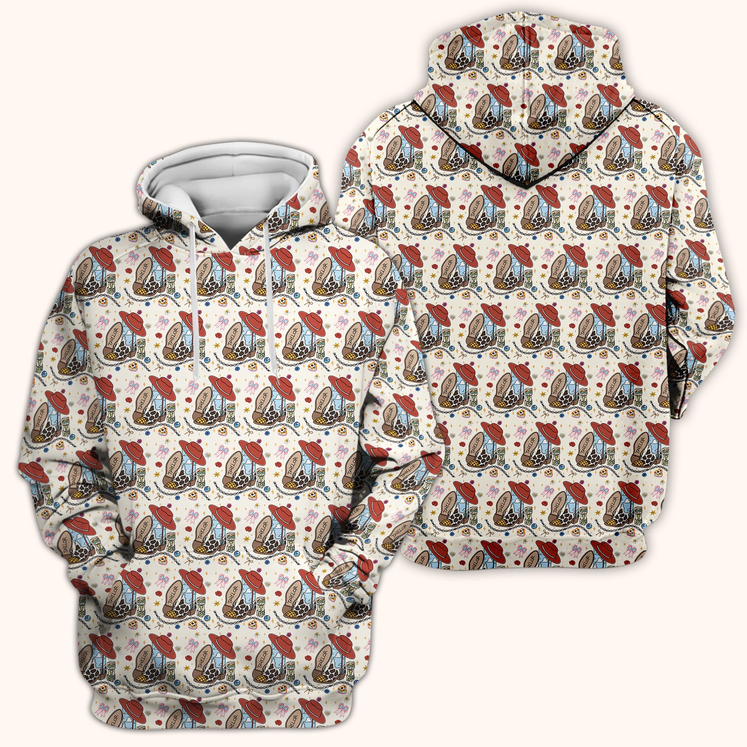 Western Cowgirl Country Medical Pattern Scrub Top, Comfortable Scrubs for Nurses