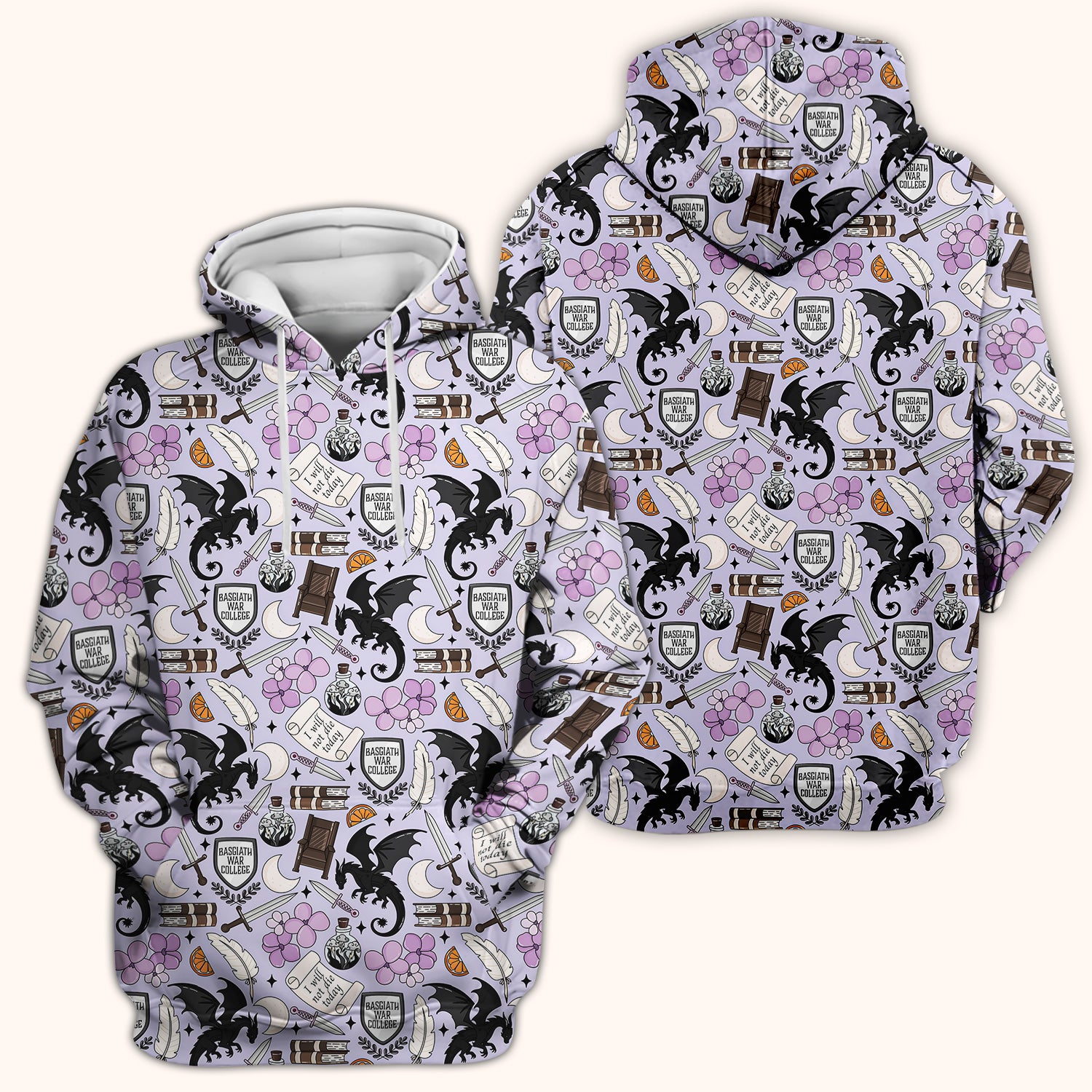 Spooky Gothic Fantasy Dragon Pattern Scrub Top, Comfortable Scrubs for Nurses