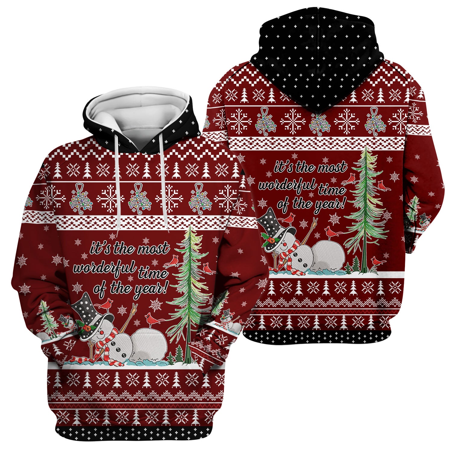 Snowman Christmas Scrub Top, Funny Holiday Nurse Shirt, It's The Most Wonderful Time Of The Year Uniform FOr Nursing
