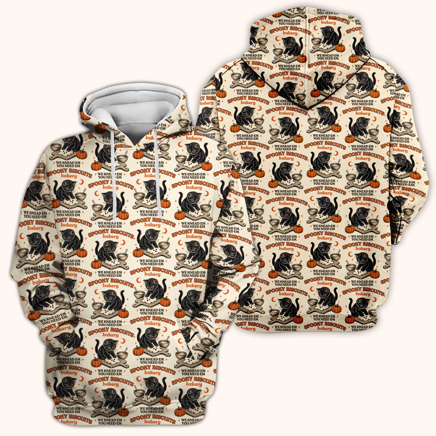 Funny Halloween Black Cat Scrub Top, Comfortable Scrubs for Nurses